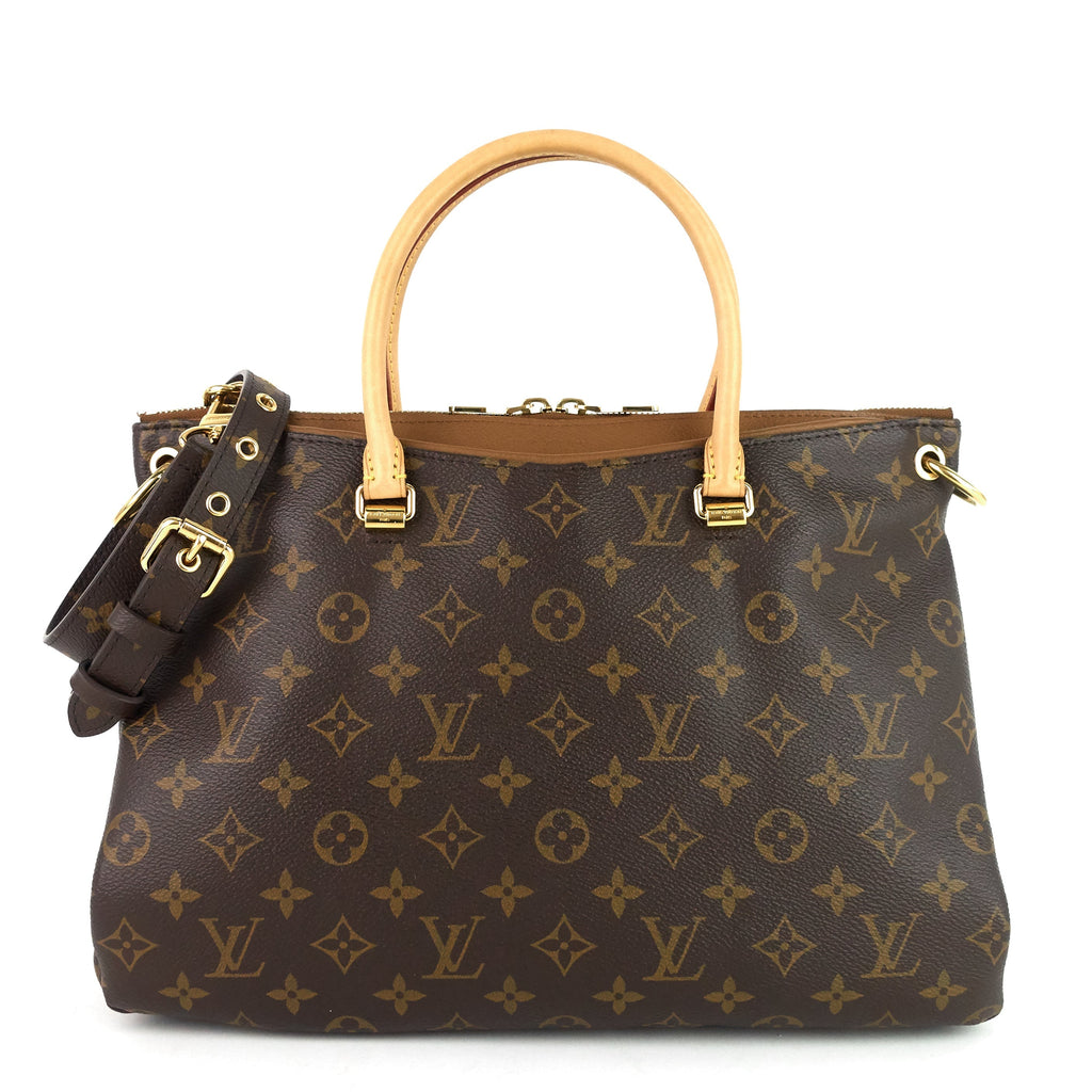 Louis Vuitto Pallas MM Monogram Canvas Bag