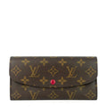 Louis Vuitto Emilie Fuchsia Monogram Canvas Wallet