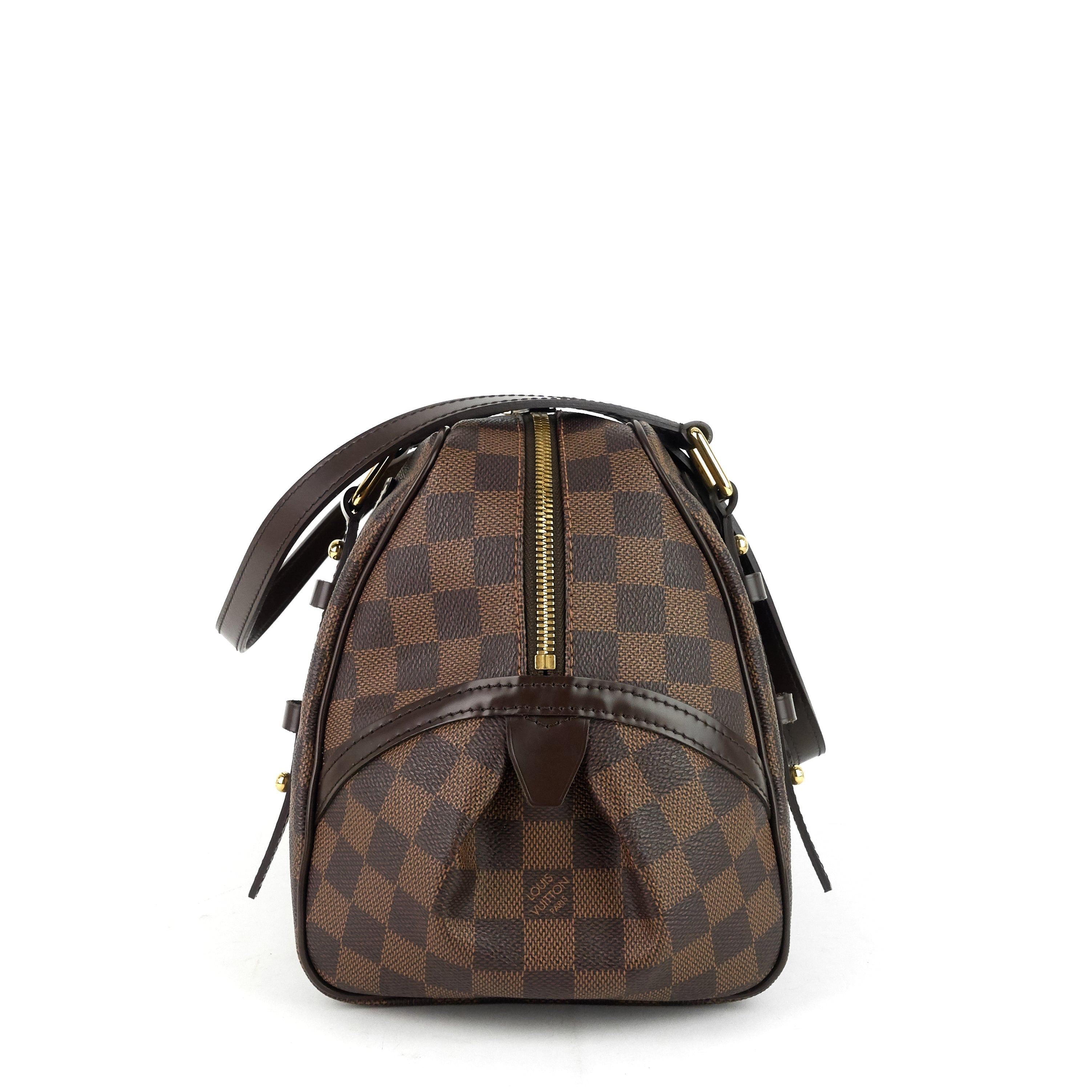 Louis Vuitto Rivington GM Damier Ebene Canvas Bag