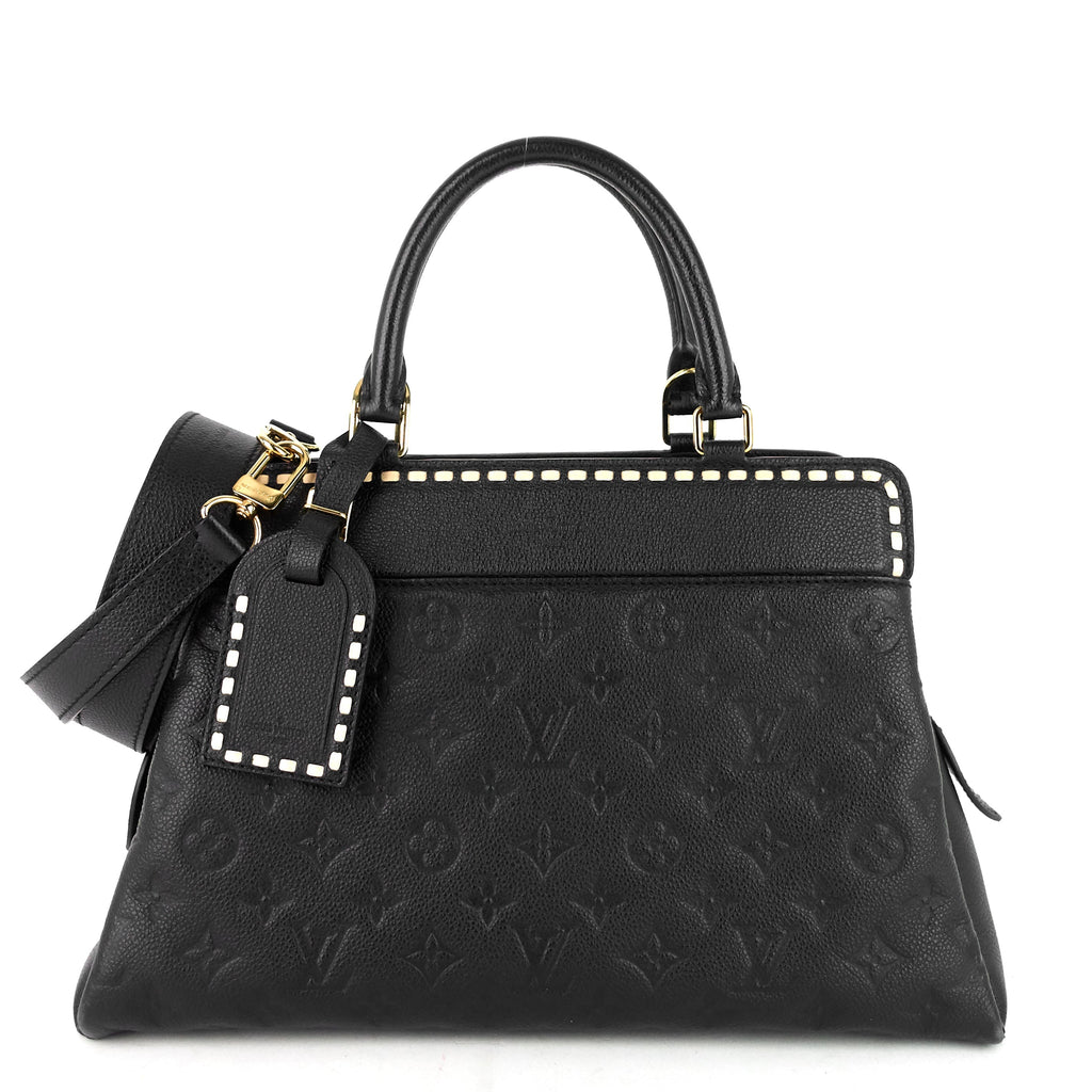 Louis Vuitto Vosges MM Monogram Empreinte Leather Bag