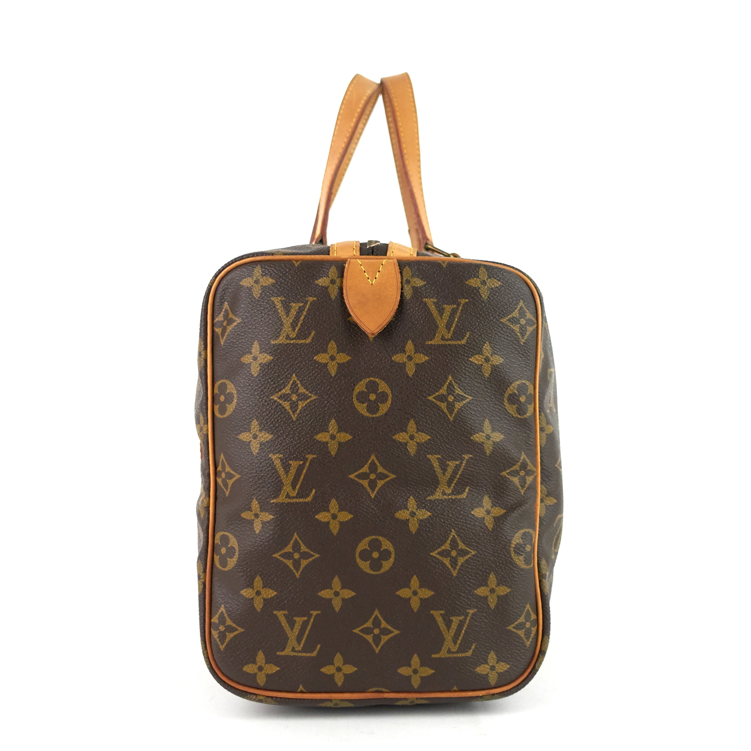 Louis Vuitto Sac Souple 35 Monogram Canvas Duffle Bag