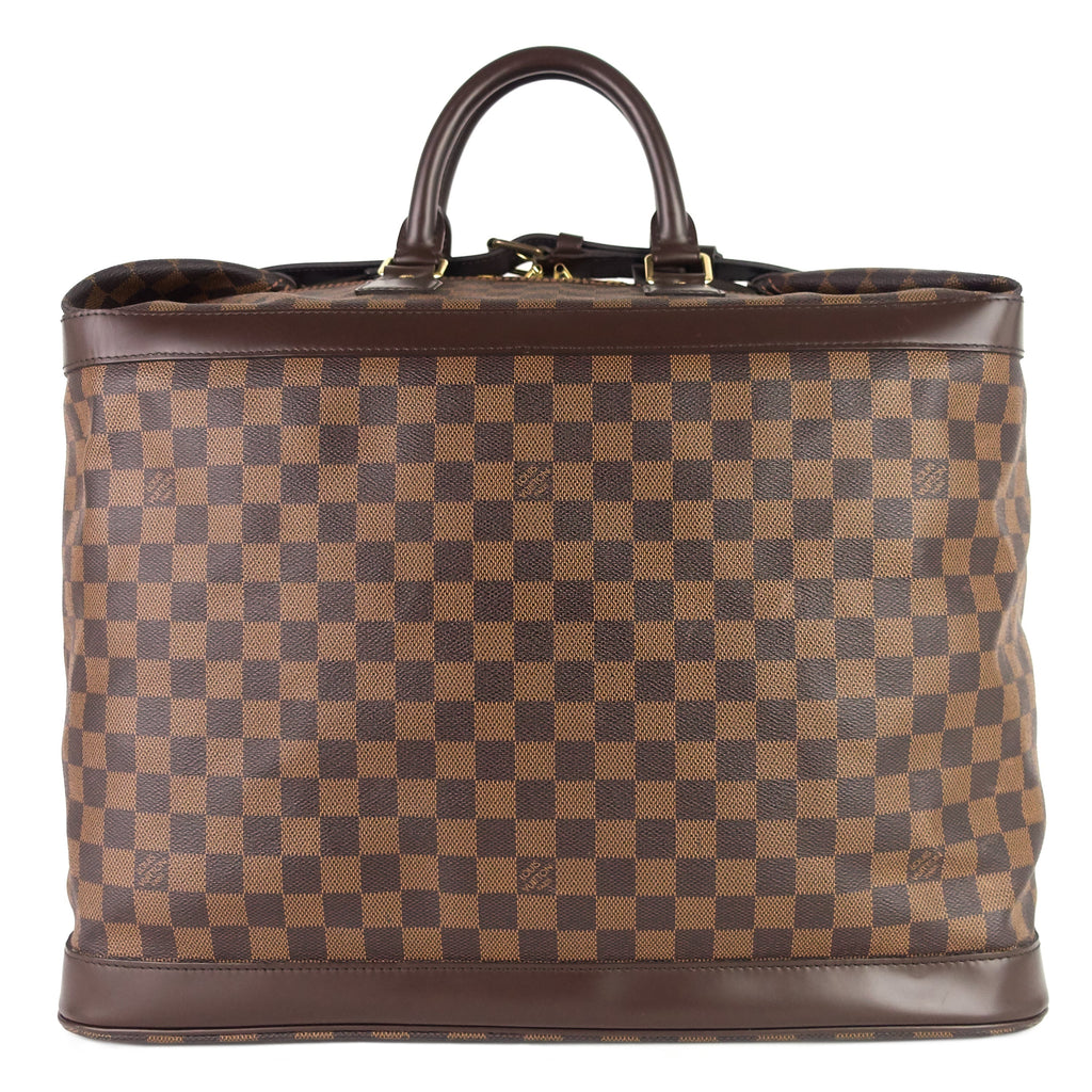 Louis Vuitto Grimaud Damier Ebene Canvas Weekender Bag