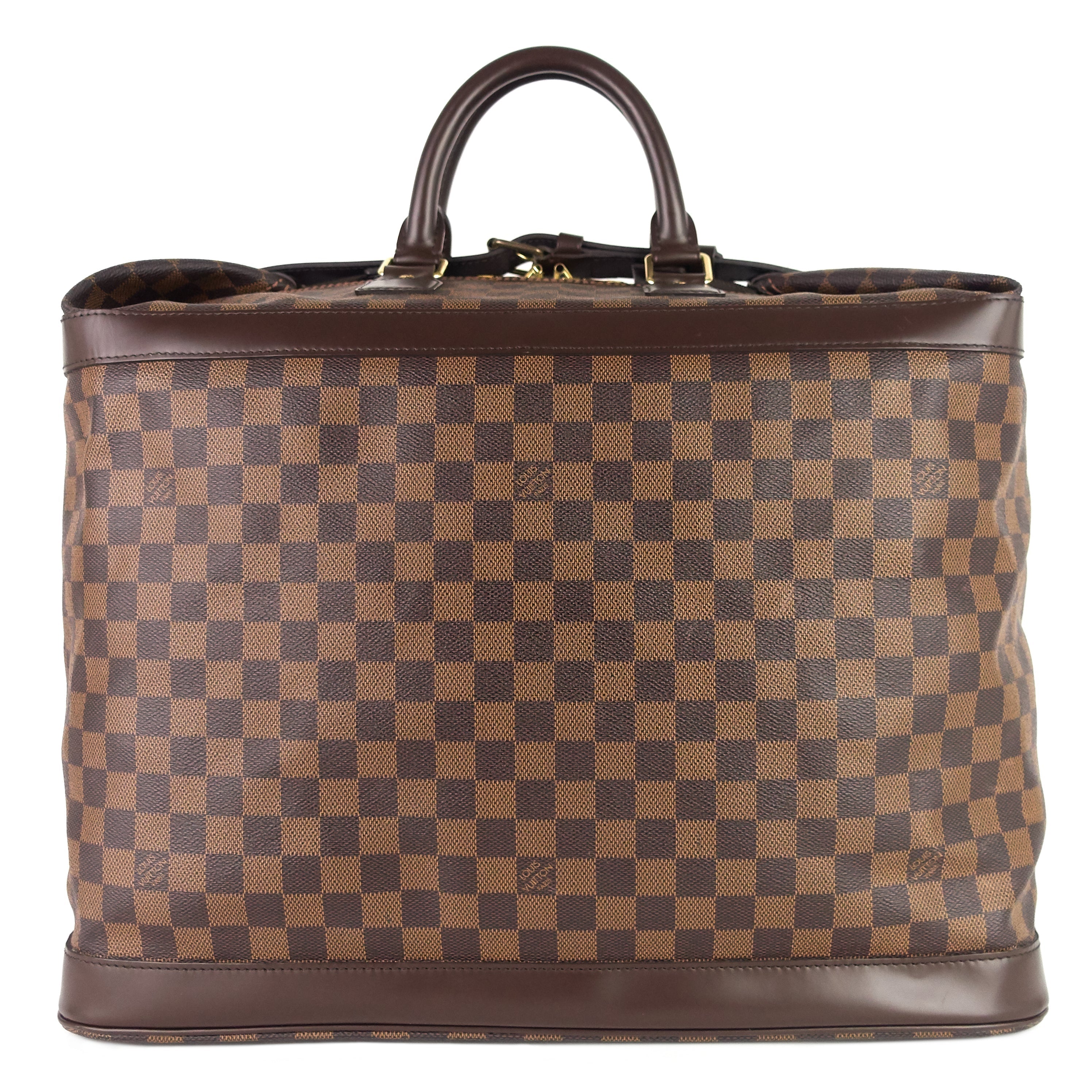 Louis Vuitto Grimaud Damier Ebene Canvas Weekender Bag
