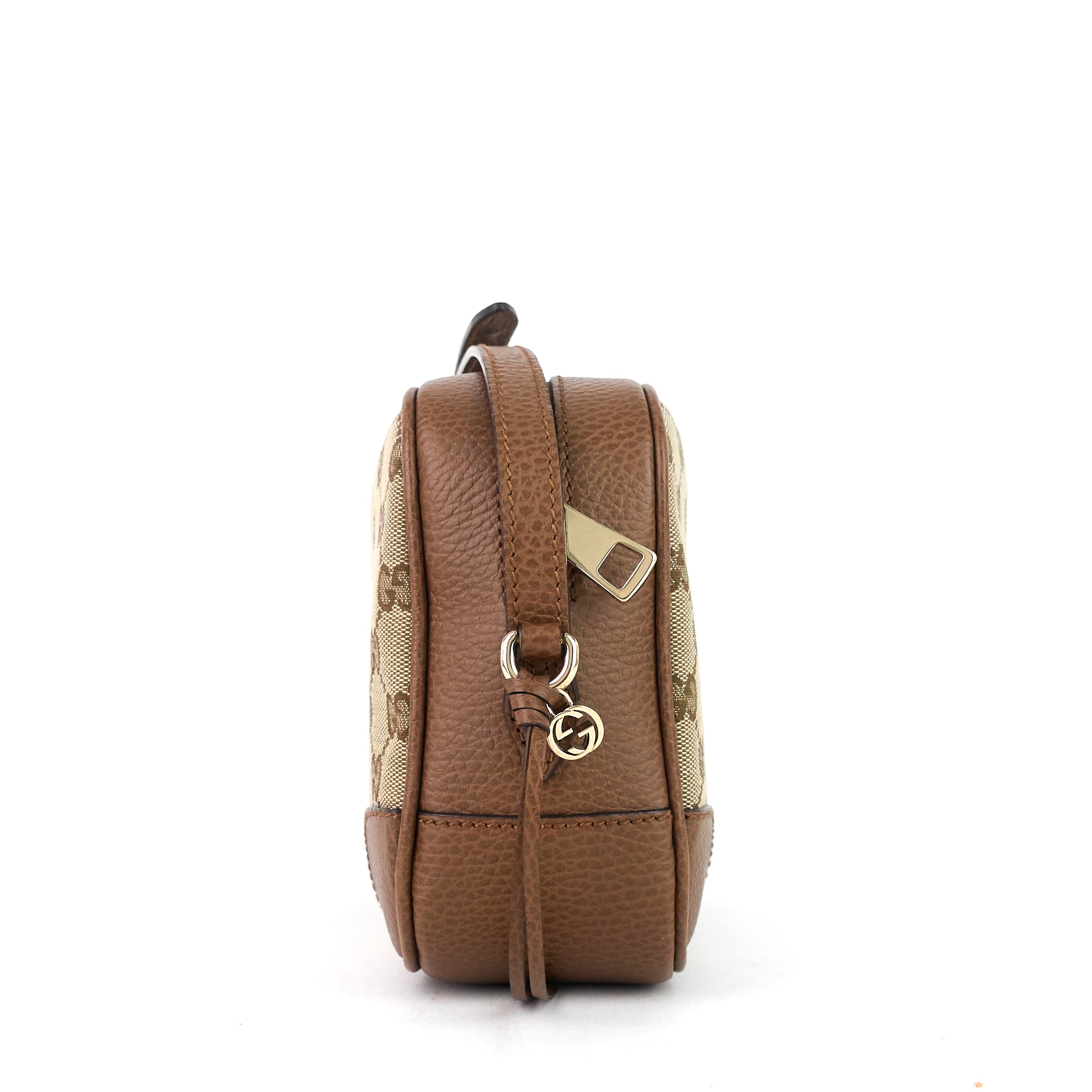 Bree Mini Monogram Canvas Messenger Bag