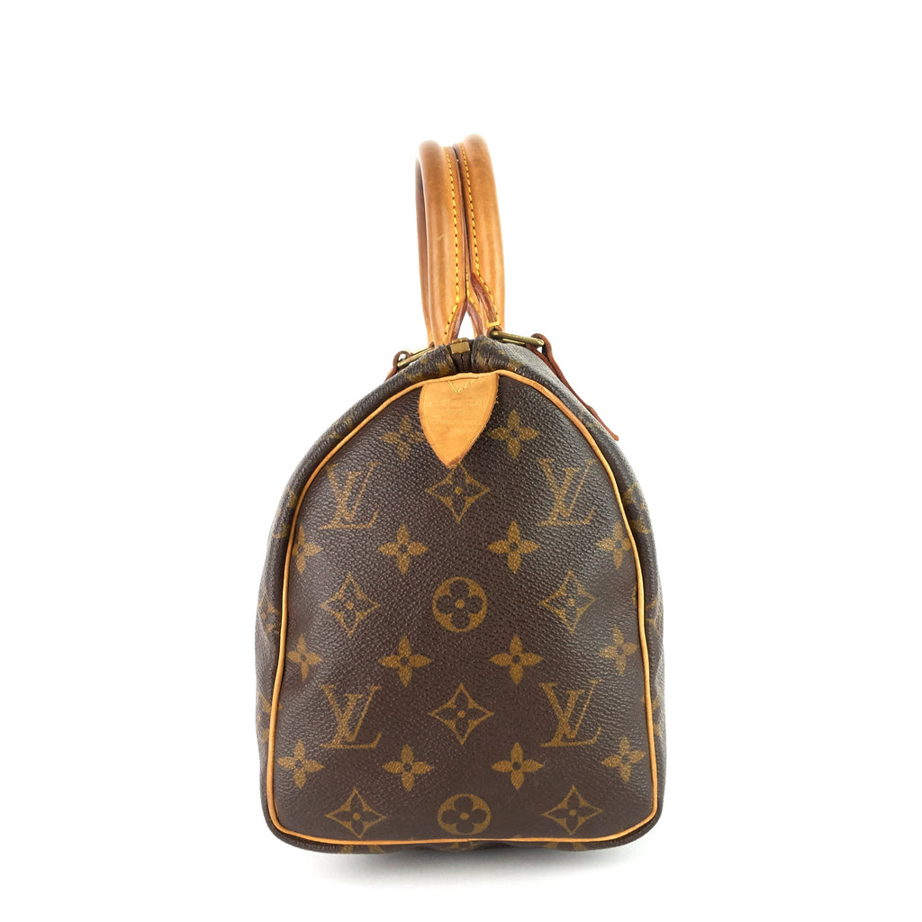 Louis Vuitto Speedy 25 Monogram Canvas Bag