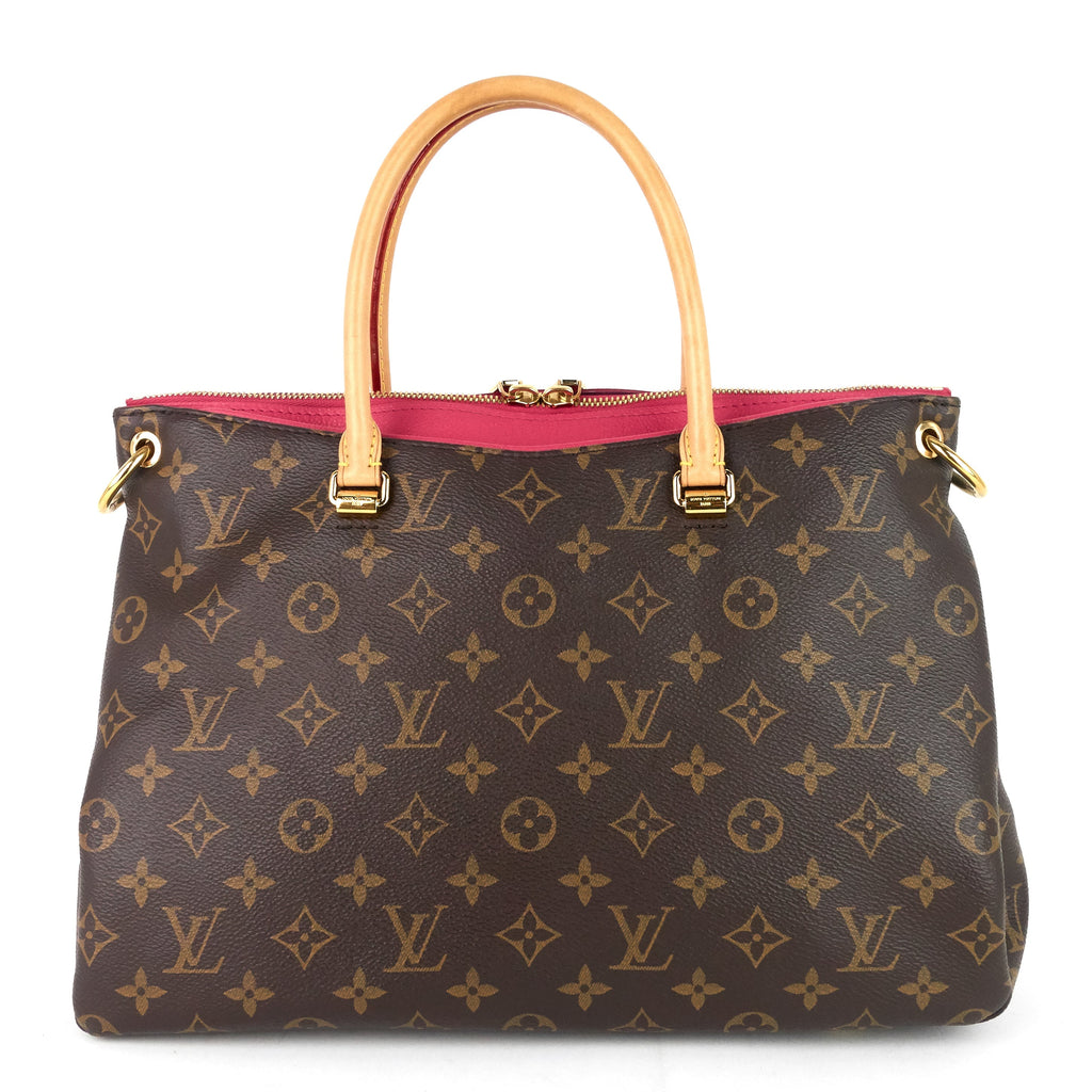 Louis Vuitto Pallas MM Monogram Canvas Bag
