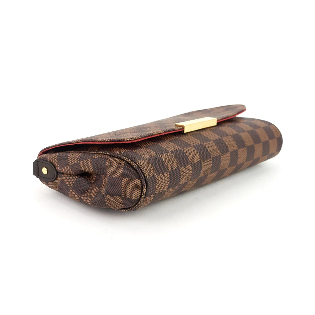 Louis Vuitto Favorite MM Damier Ebene Canvas Bag