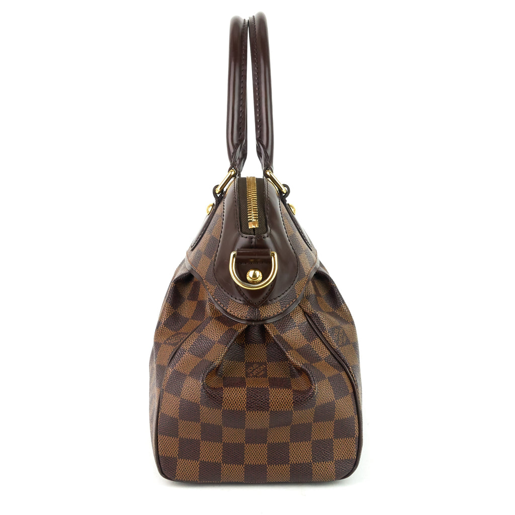 Louis Vuitto Trevi PM Damier Ebene Canvas Bag