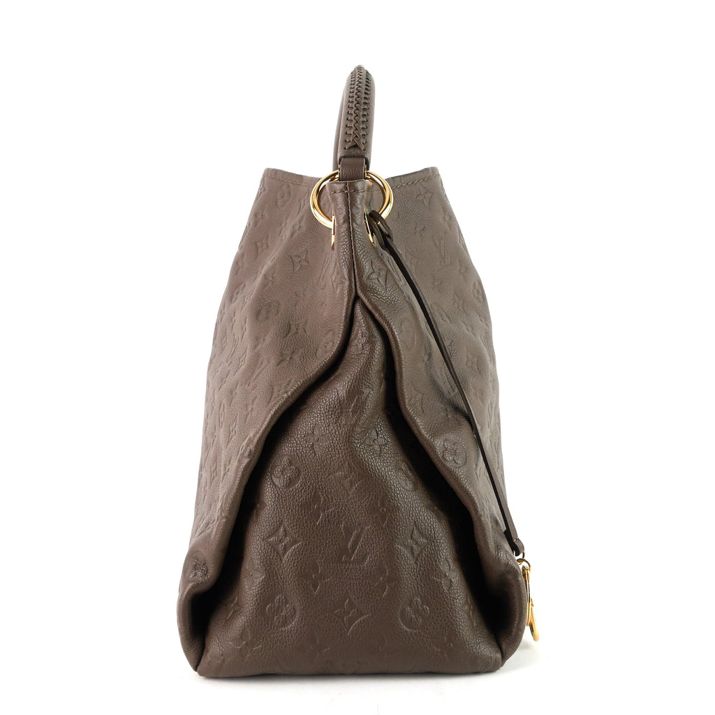 Louis Vuitto Artsy MM Monogram Empreinte Leather Handbag