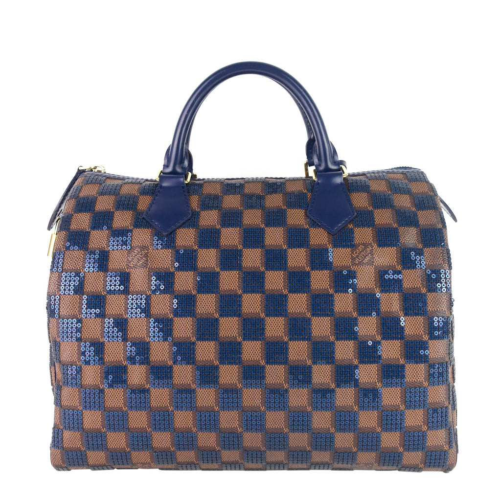Louis Vuitto Speedy 30 Damier Paillettes Canvas Bag