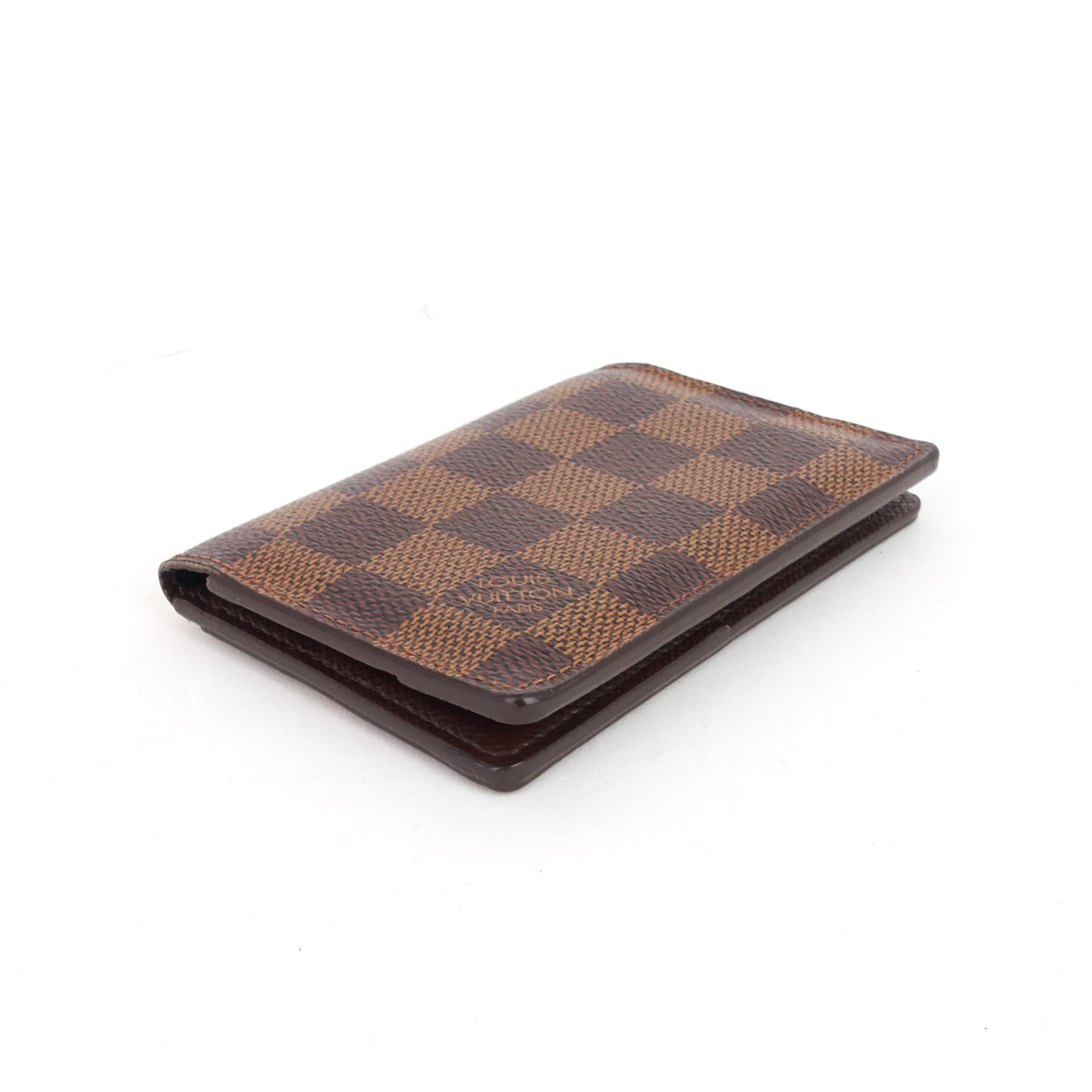 Louis Vuitto Damier Ebene Canvas Pocket Organizer