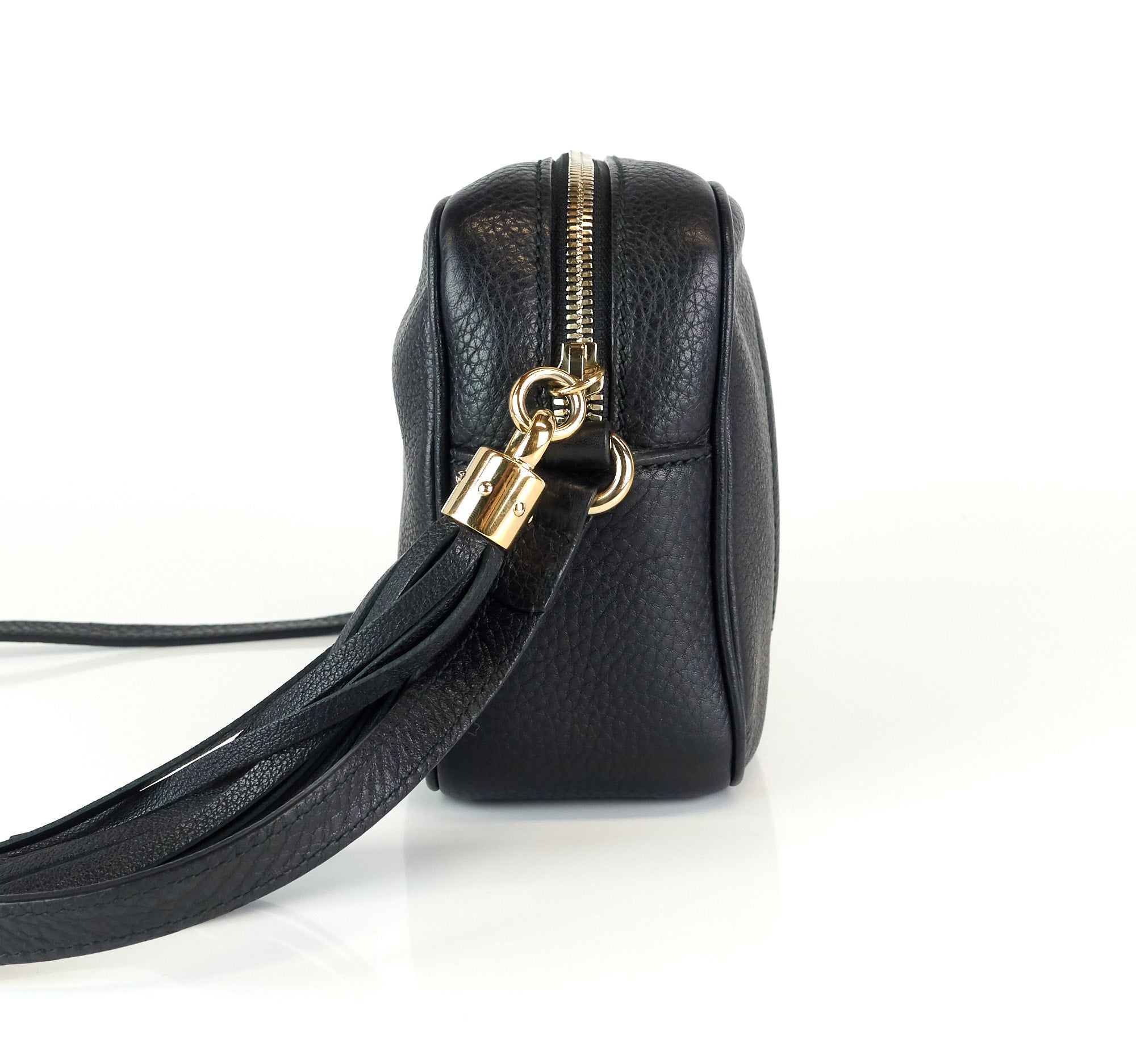 Gucci Soho Disco Calf Leather Small Crossbody Bag