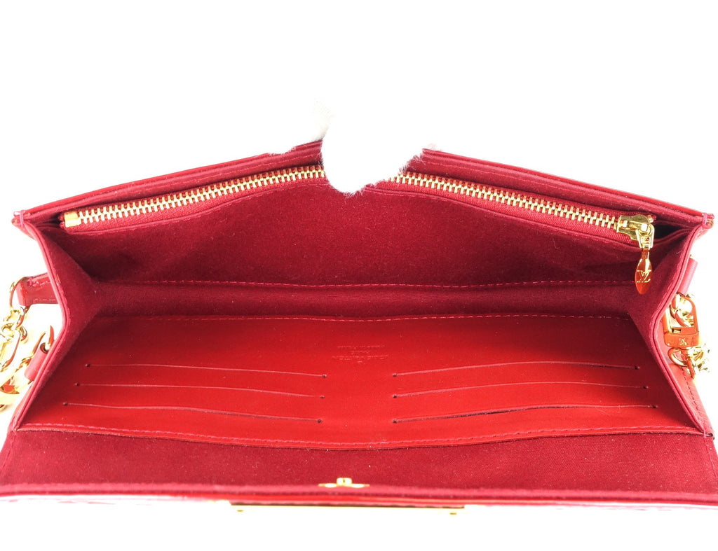 Louis Vuitto Sunset Boulevard Monogram Vernis Leather Shoulder Bag