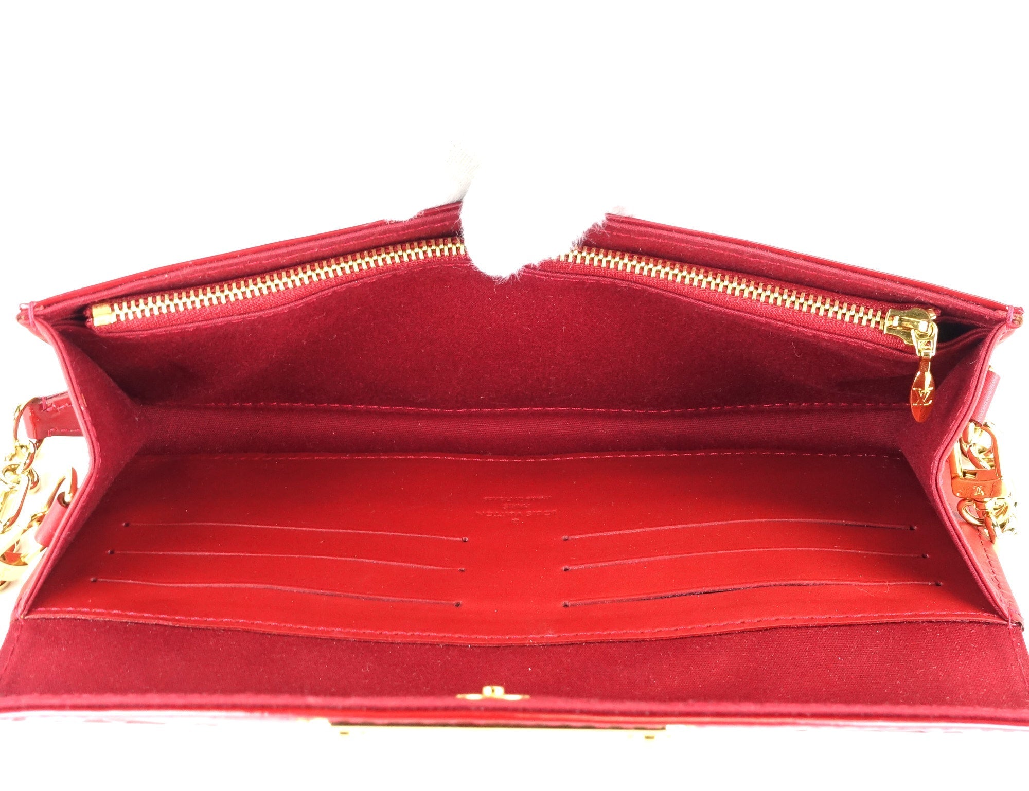 Louis Vuitto Sunset Boulevard Monogram Vernis Leather Shoulder Bag