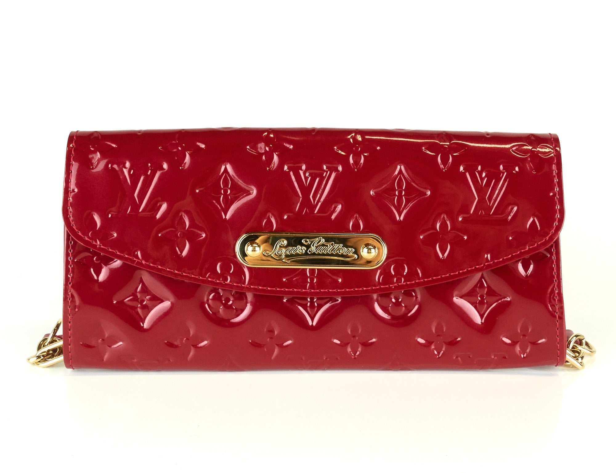 Louis Vuitto Sunset Boulevard Monogram Vernis Leather Shoulder Bag