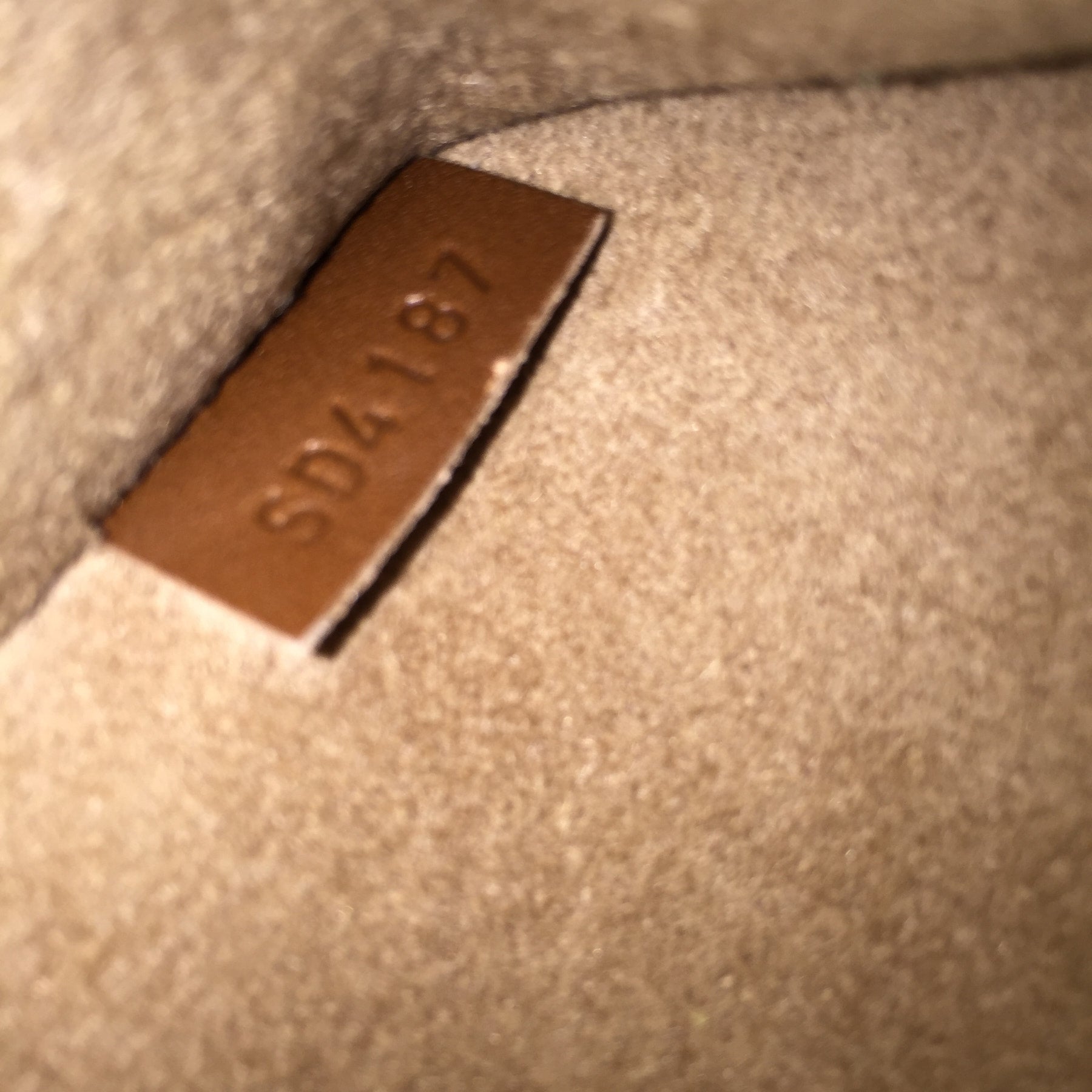 Louis Vuitto Marignan Monogram Canvas Handbag with Strap