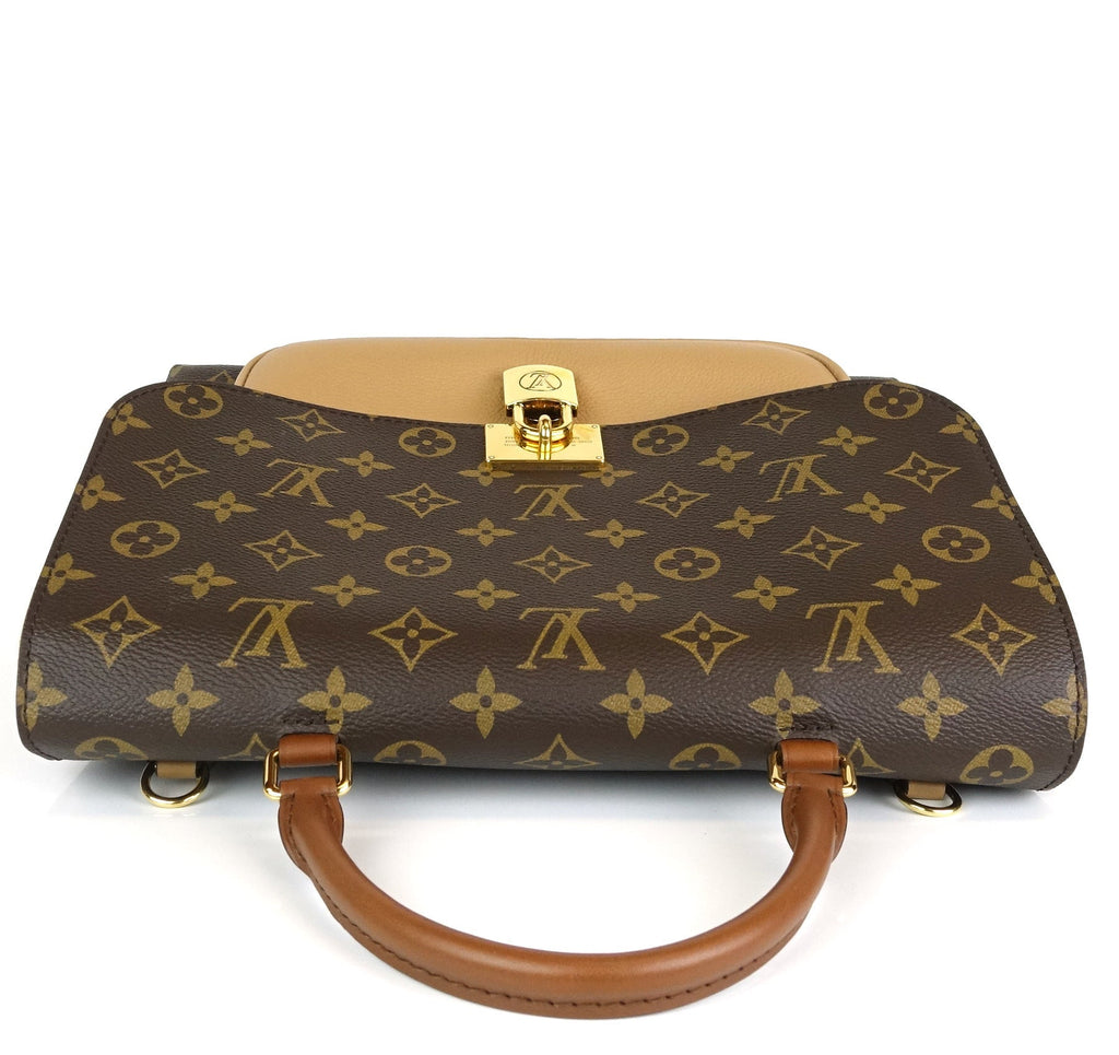 Louis Vuitto Marignan Monogram Canvas Handbag with Strap