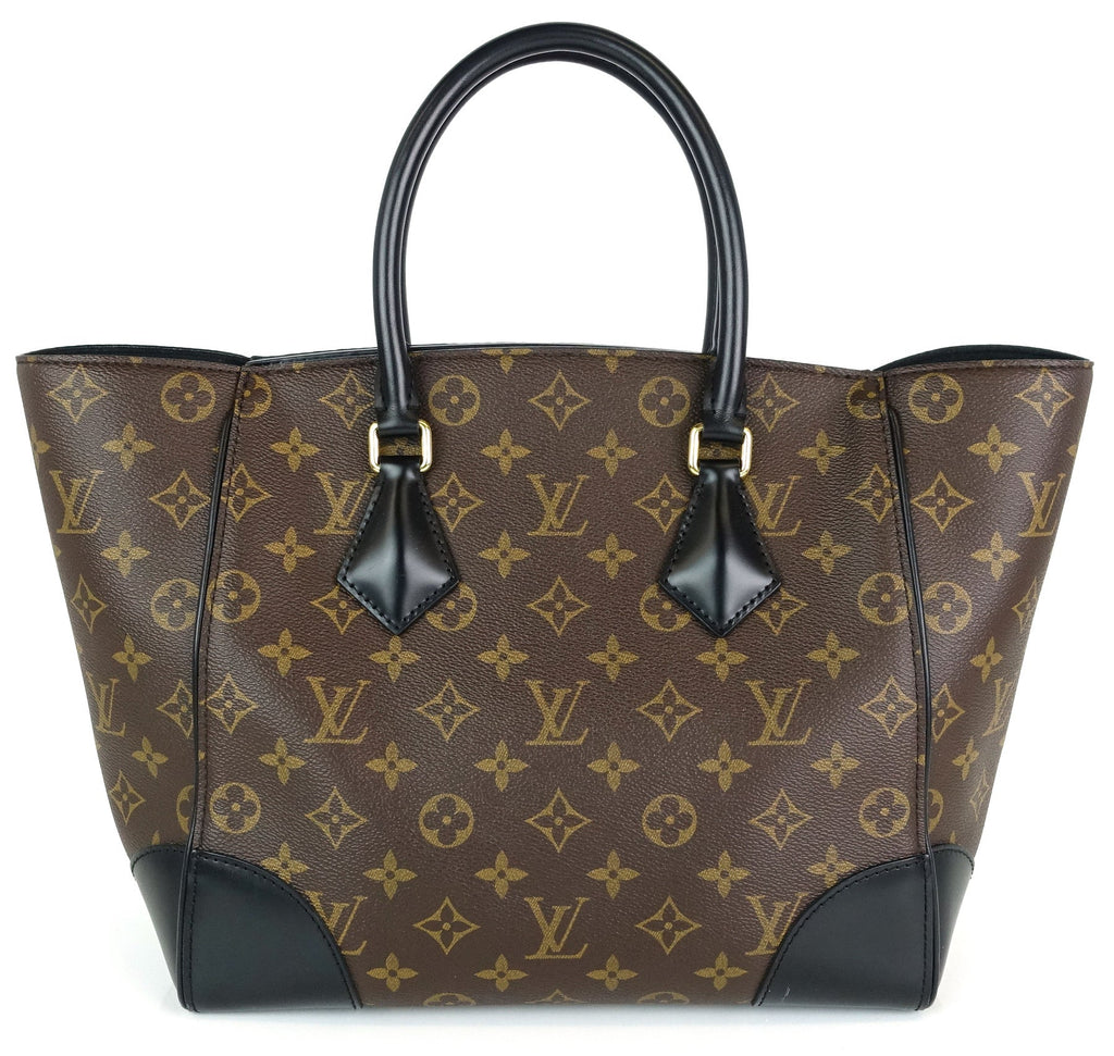 Louis Vuitto Phenix MM Monogram Canvas and Calfskin Leather Tote Bag