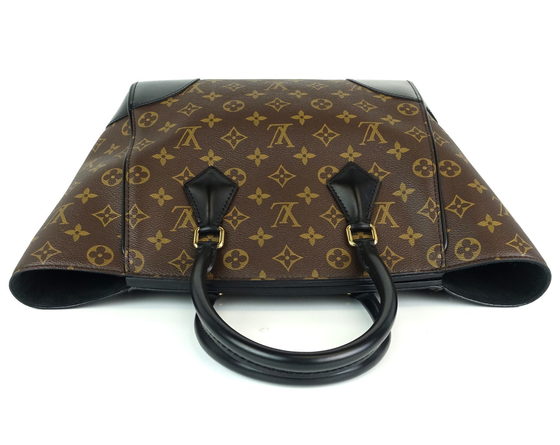 Louis Vuitto Phenix MM Monogram Canvas and Calfskin Leather Tote Bag