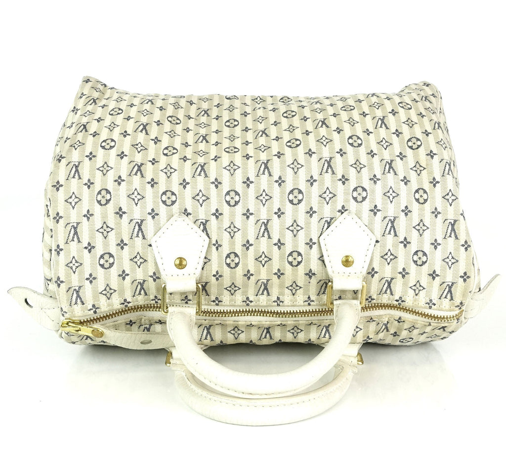 Louis Vuitto Speedy 30 Mini Lin Croisette Monogram Handbag