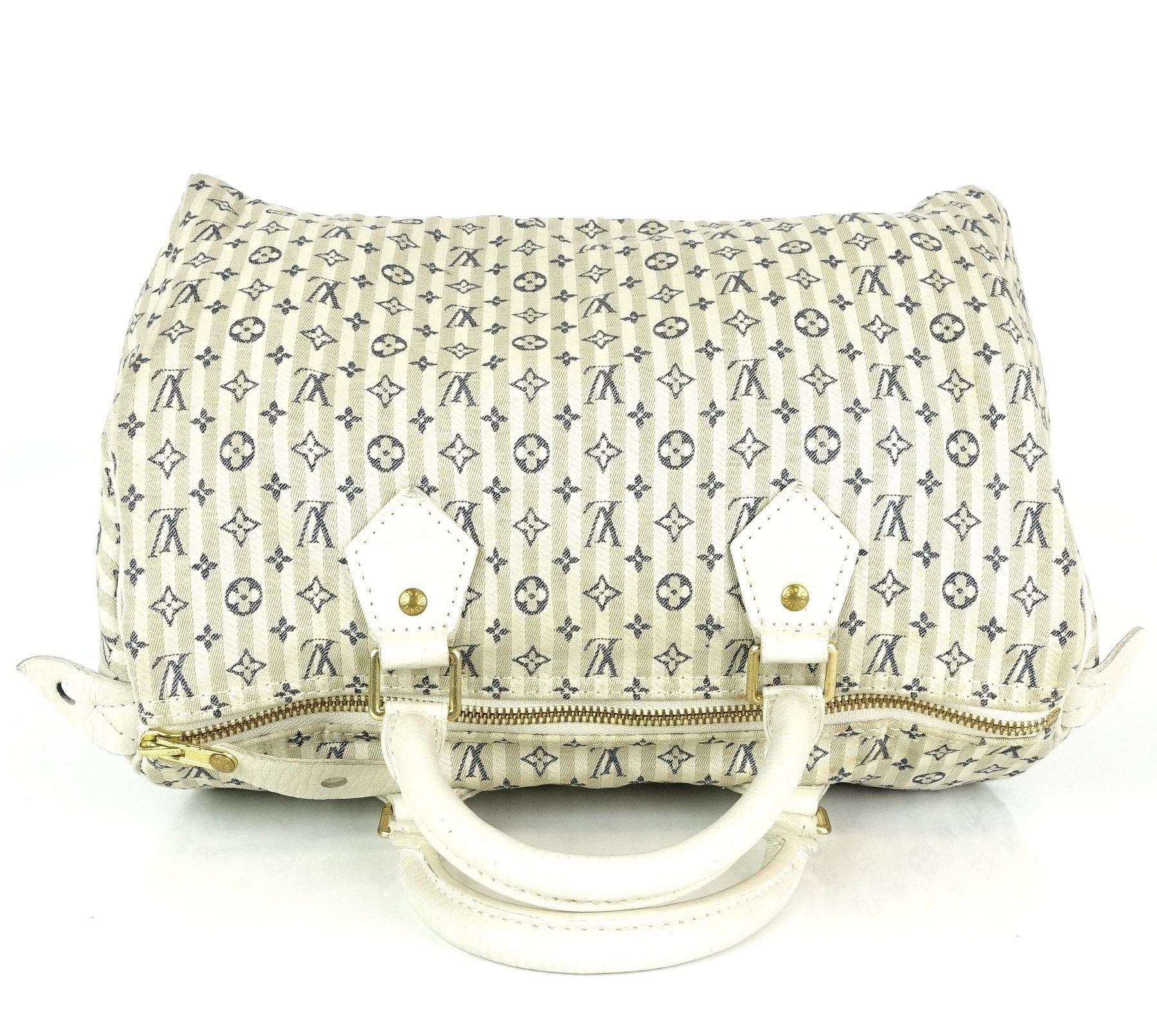 Louis Vuitto Speedy 30 Mini Lin Croisette Monogram Handbag