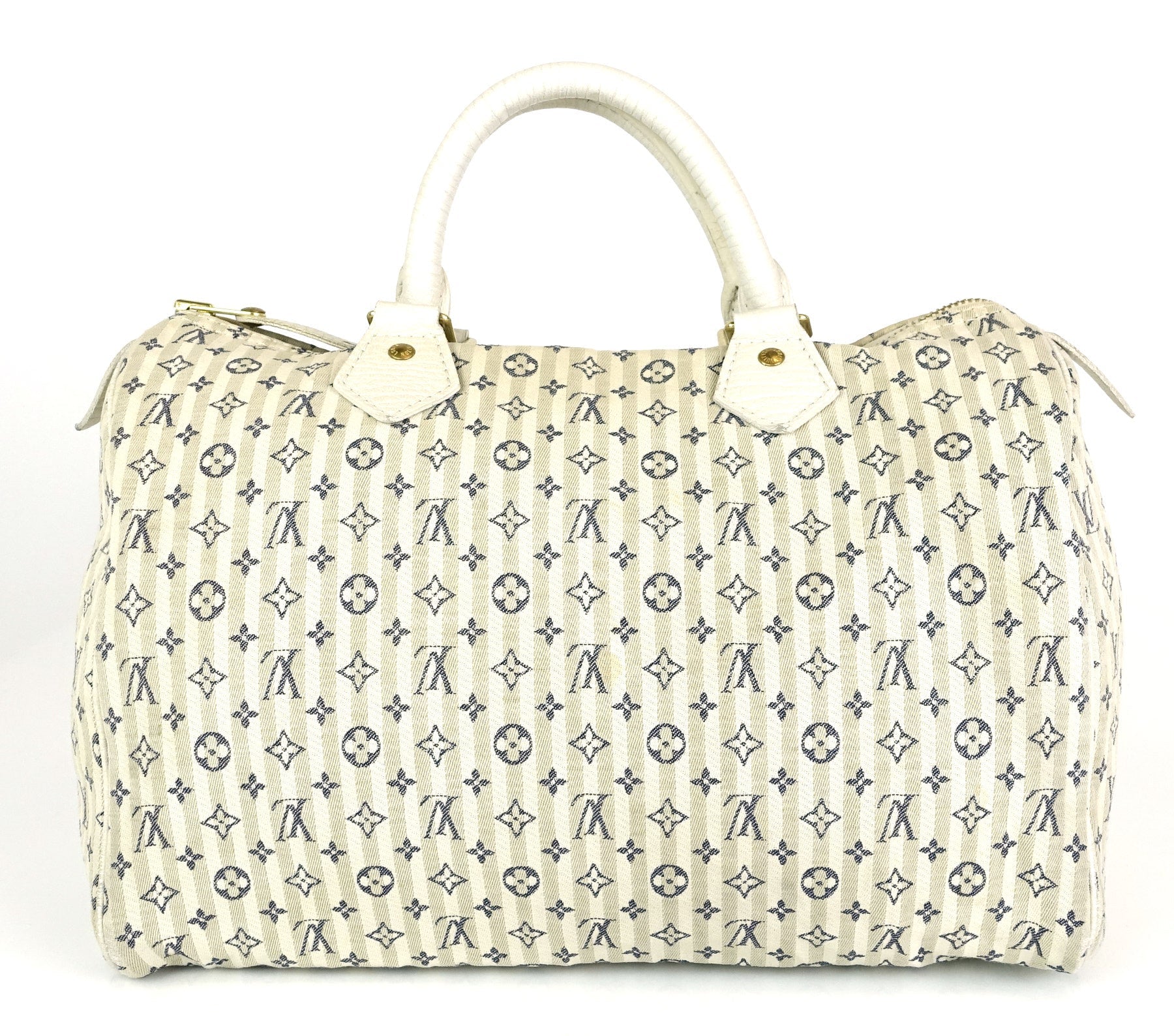 Louis Vuitto Speedy 30 Mini Lin Croisette Monogram Handbag