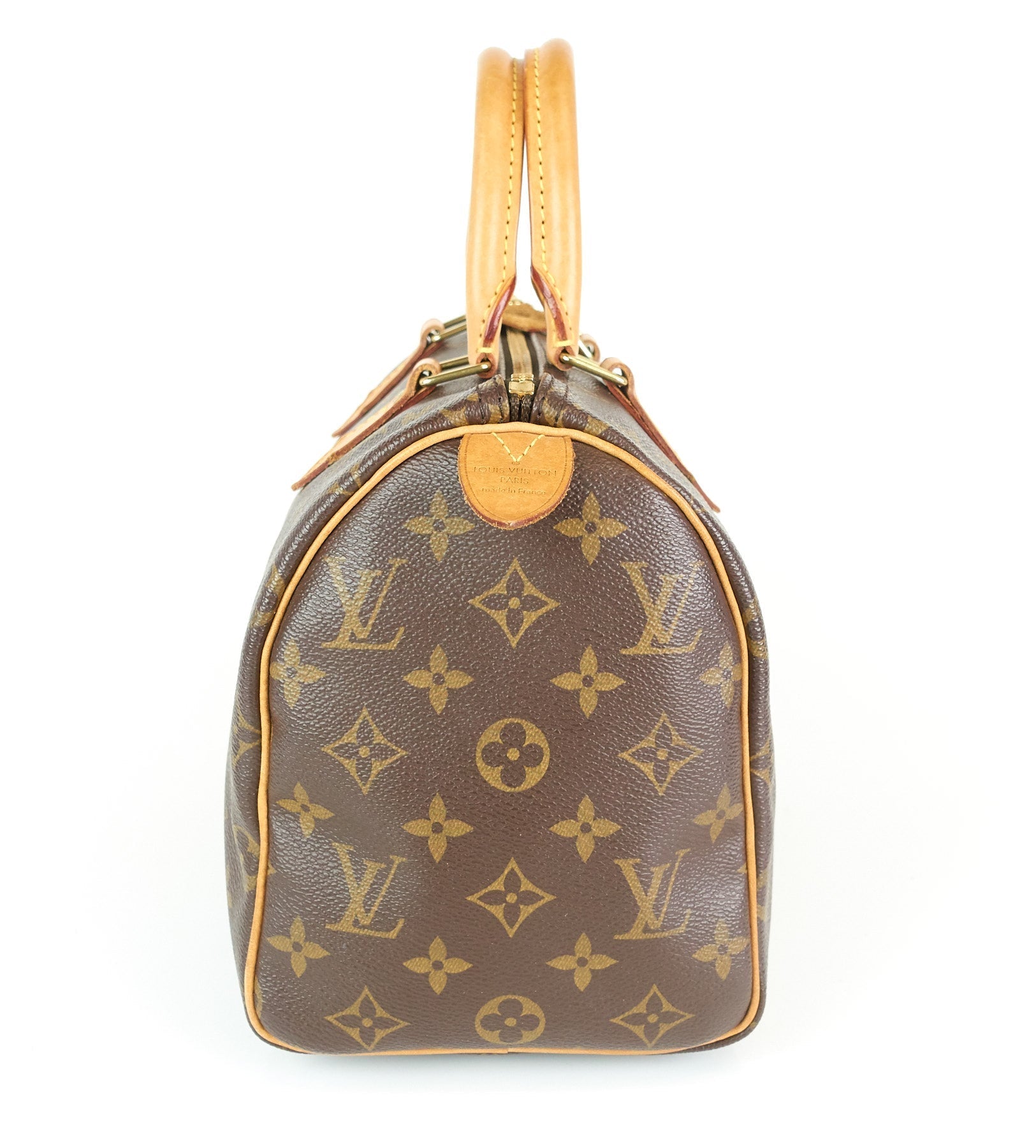 Louis Vuitto Speedy 25 Monogram Canvas City Handbag