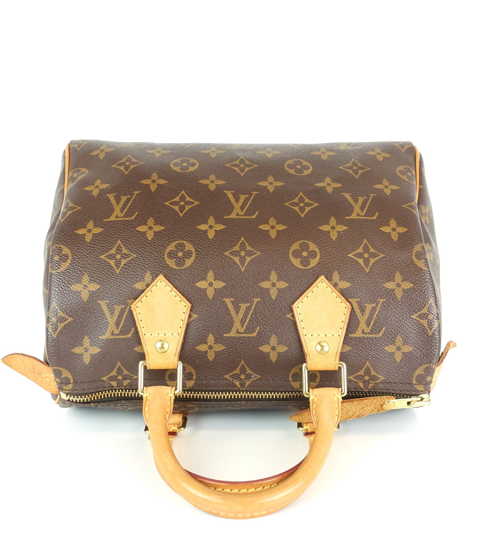 Louis Vuitto Speedy 25 Monogram Canvas City Handbag