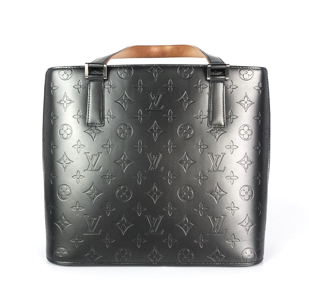 Louis Vuitto Stockton Monogram Mat Leather Handbag
