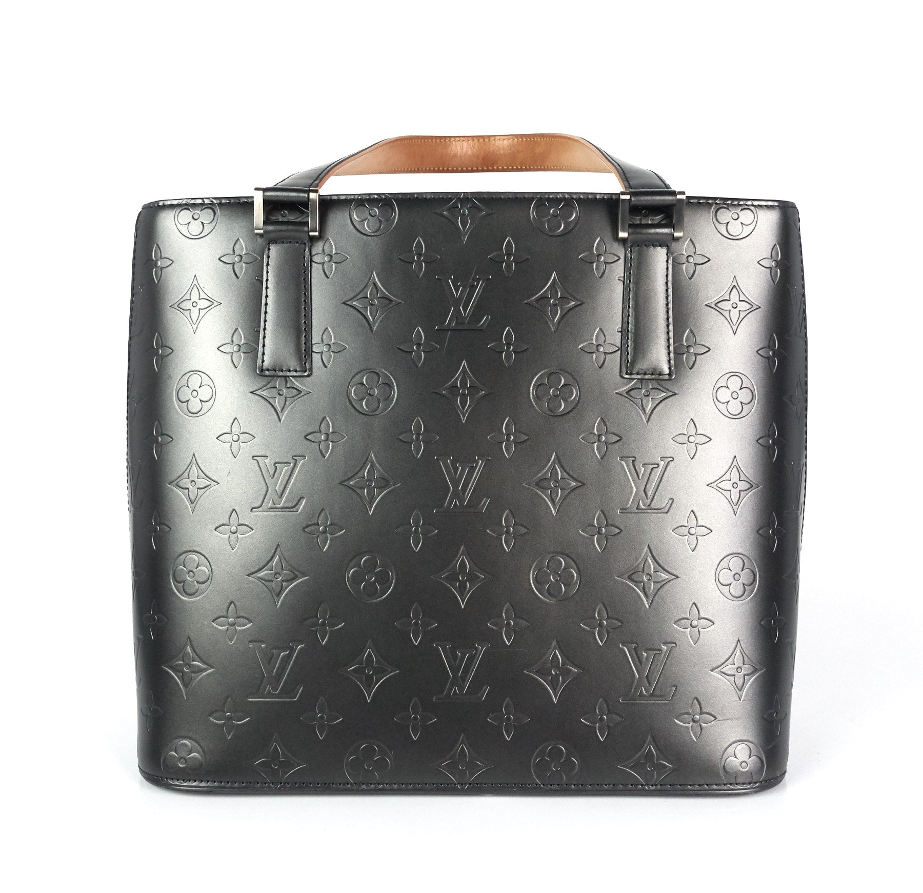 Louis Vuitto Stockton Monogram Mat Leather Handbag