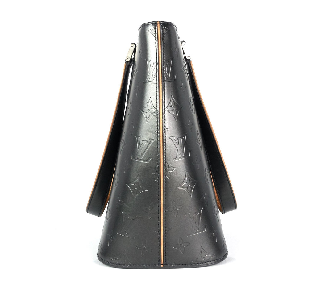 Louis Vuitto Stockton Monogram Mat Leather Handbag