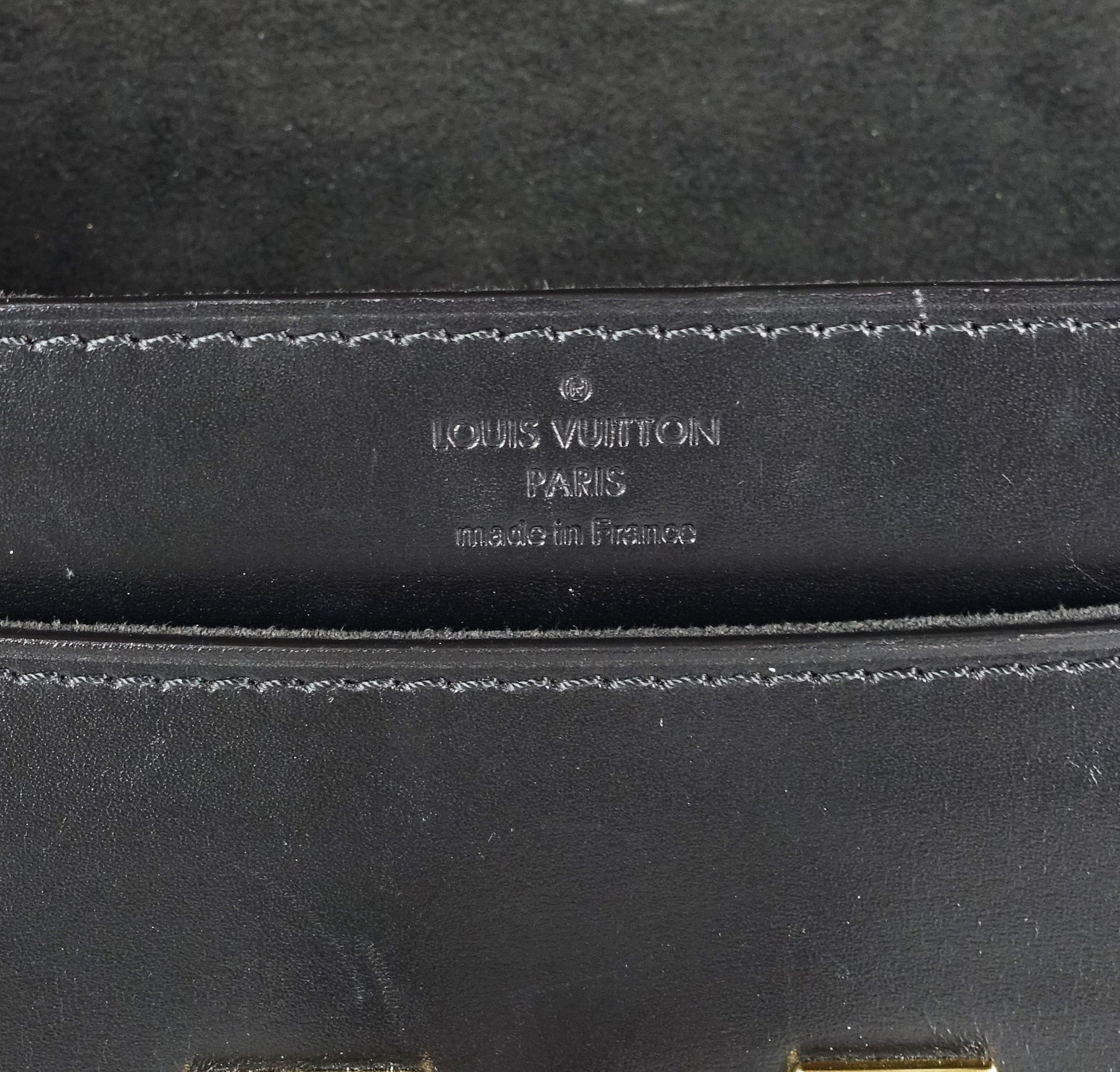 Louis Vuitto Louise GM Calf Leather Chain Bag