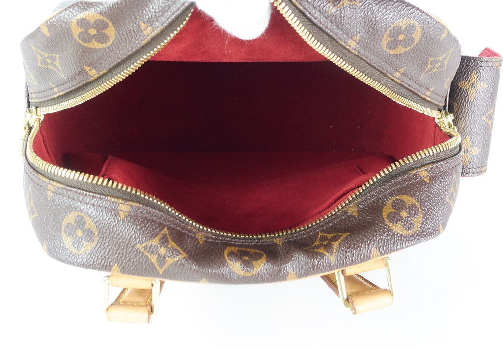 Louis Vuitto Excentri Cite Monogram Canvas Handbag