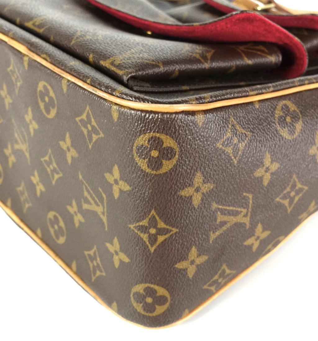 Louis Vuitto Excentri Cite Monogram Canvas Handbag