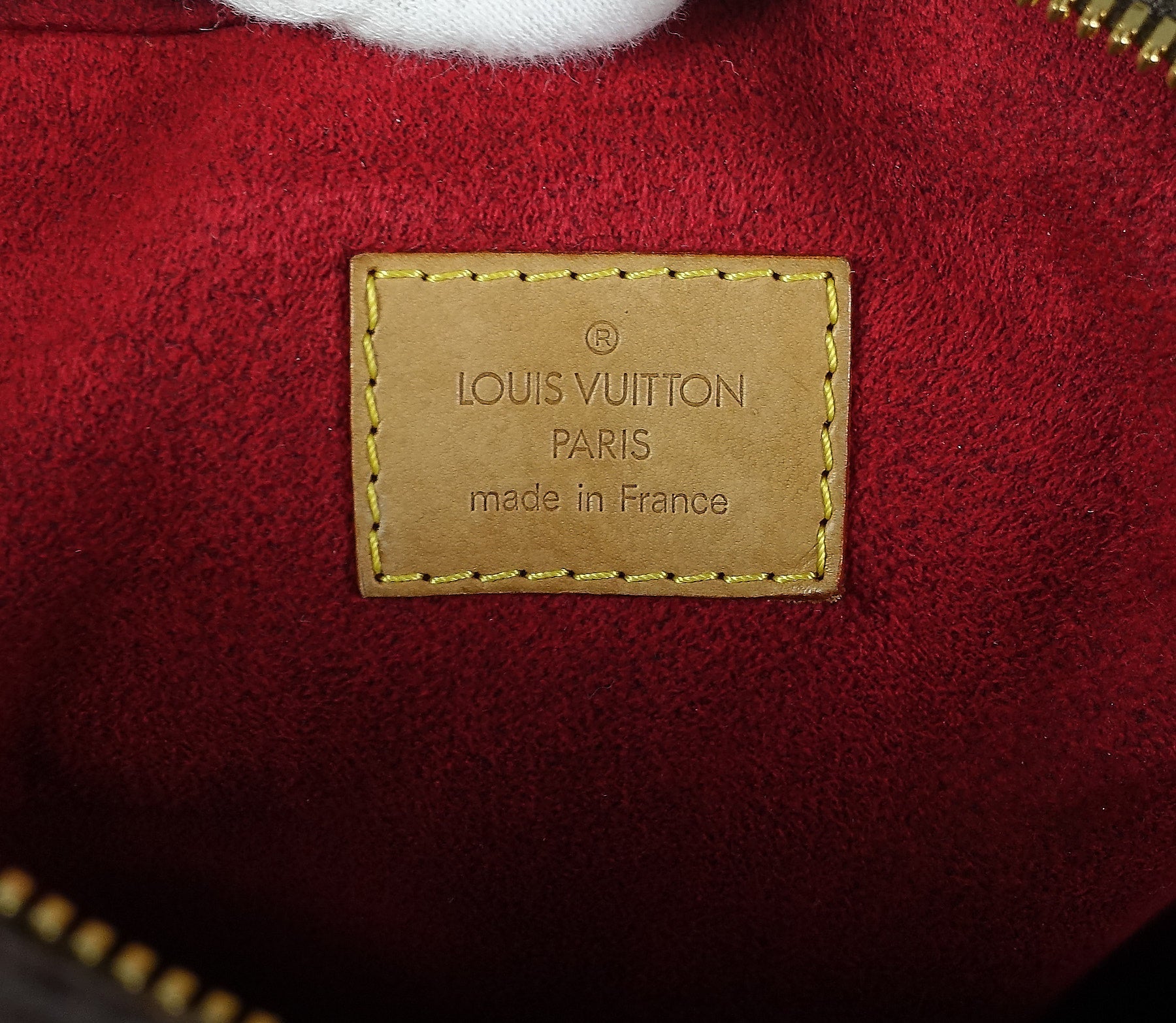 Louis Vuitto Excentri Cite Monogram Canvas Handbag