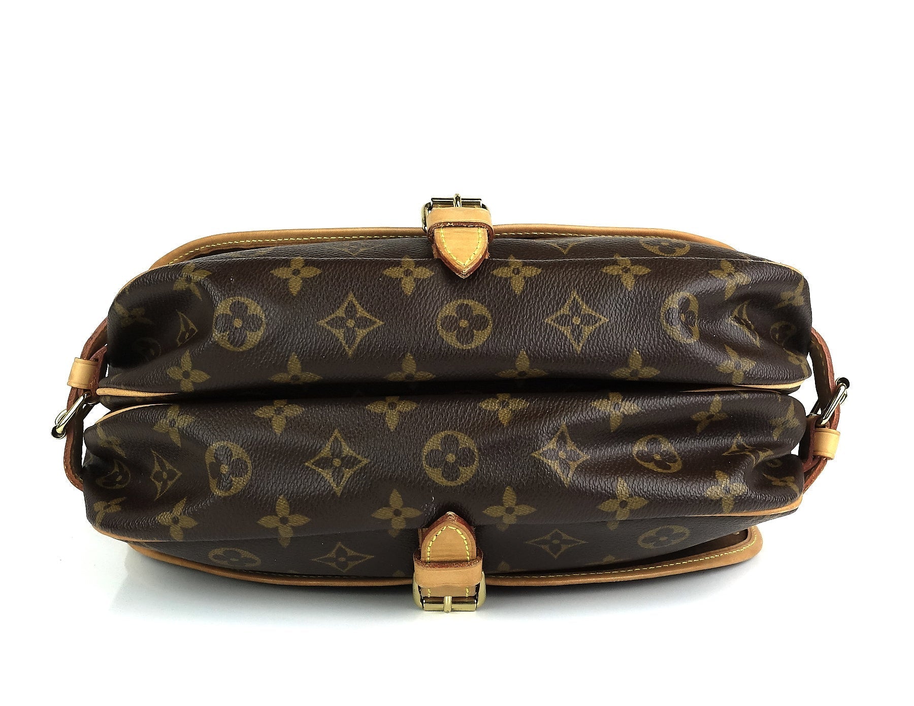 Louis Vuitto Saumur 25 Monogram Canvas Shoulder Bag