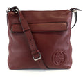 Gucci Soho Calf Leather Front Flap Pocket Medium Bag