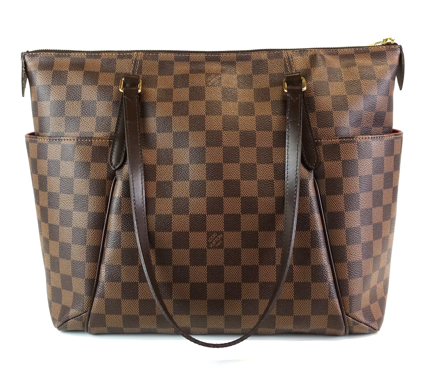 Louis Vuitto Totally MM Damier Ebene Canvas Shoulder Bag