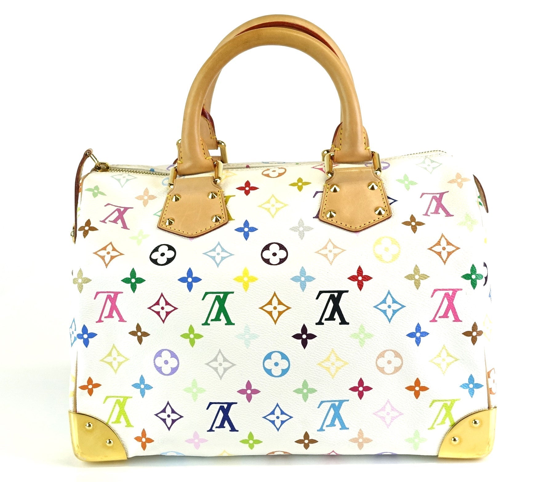 Louis Vuitto Speedy 30 Multicolore Canvas Handbag