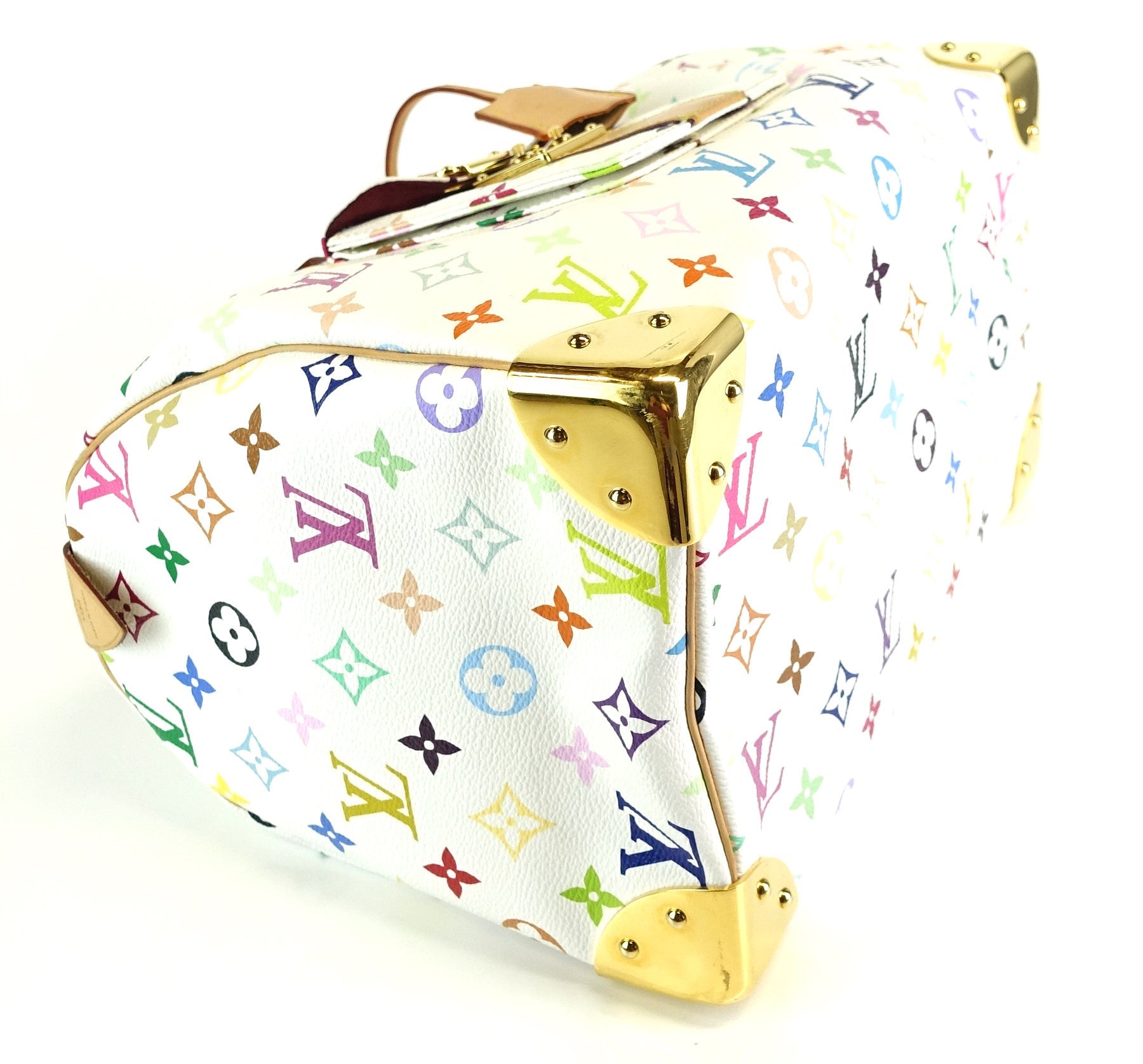 Louis Vuitto Speedy 30 Multicolore Canvas Handbag