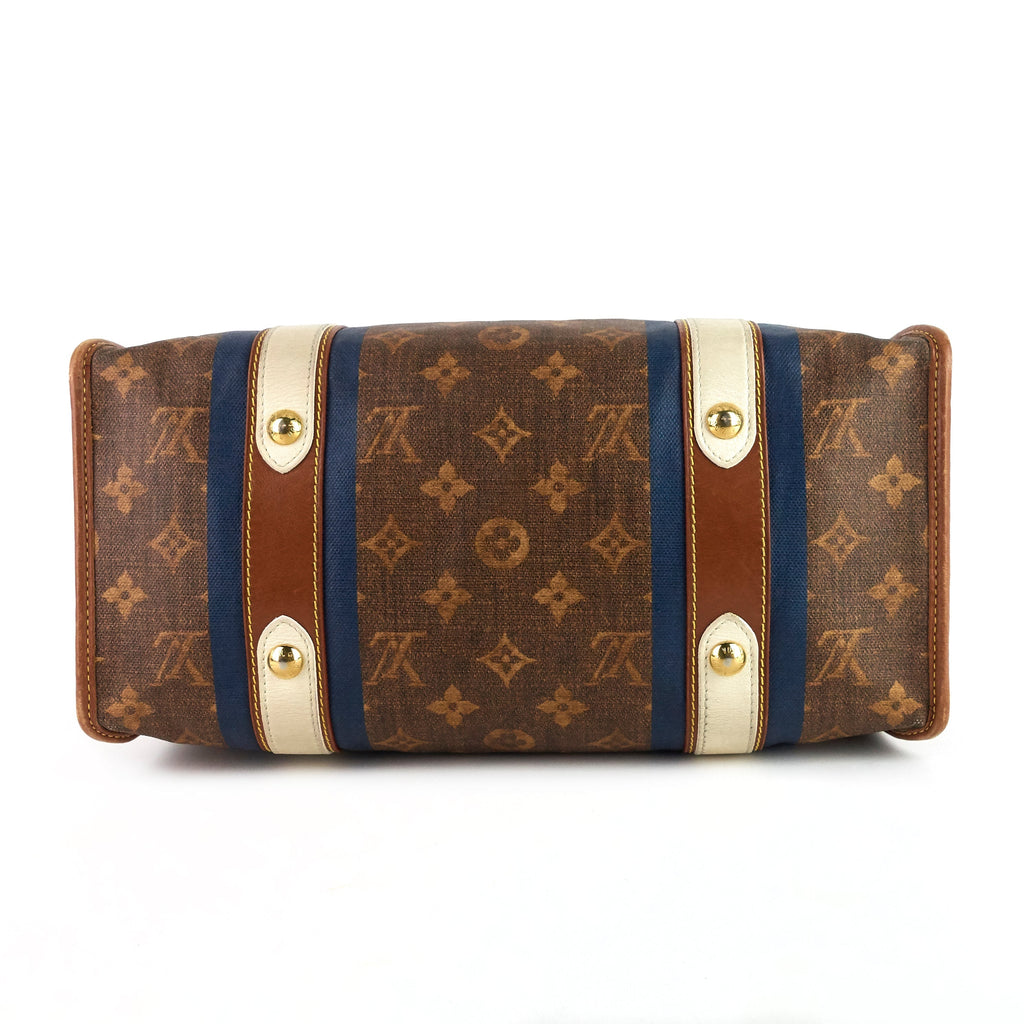Louis Vuitto Rayures Tisse GM Monogram Canvas Bag