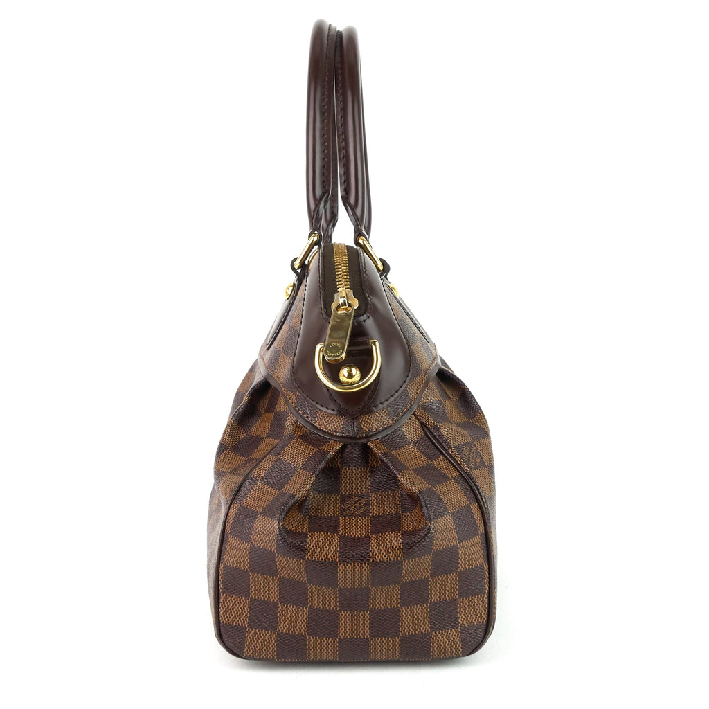 Louis Vuitto Trevi PM Damier Ebene Canvas Bag