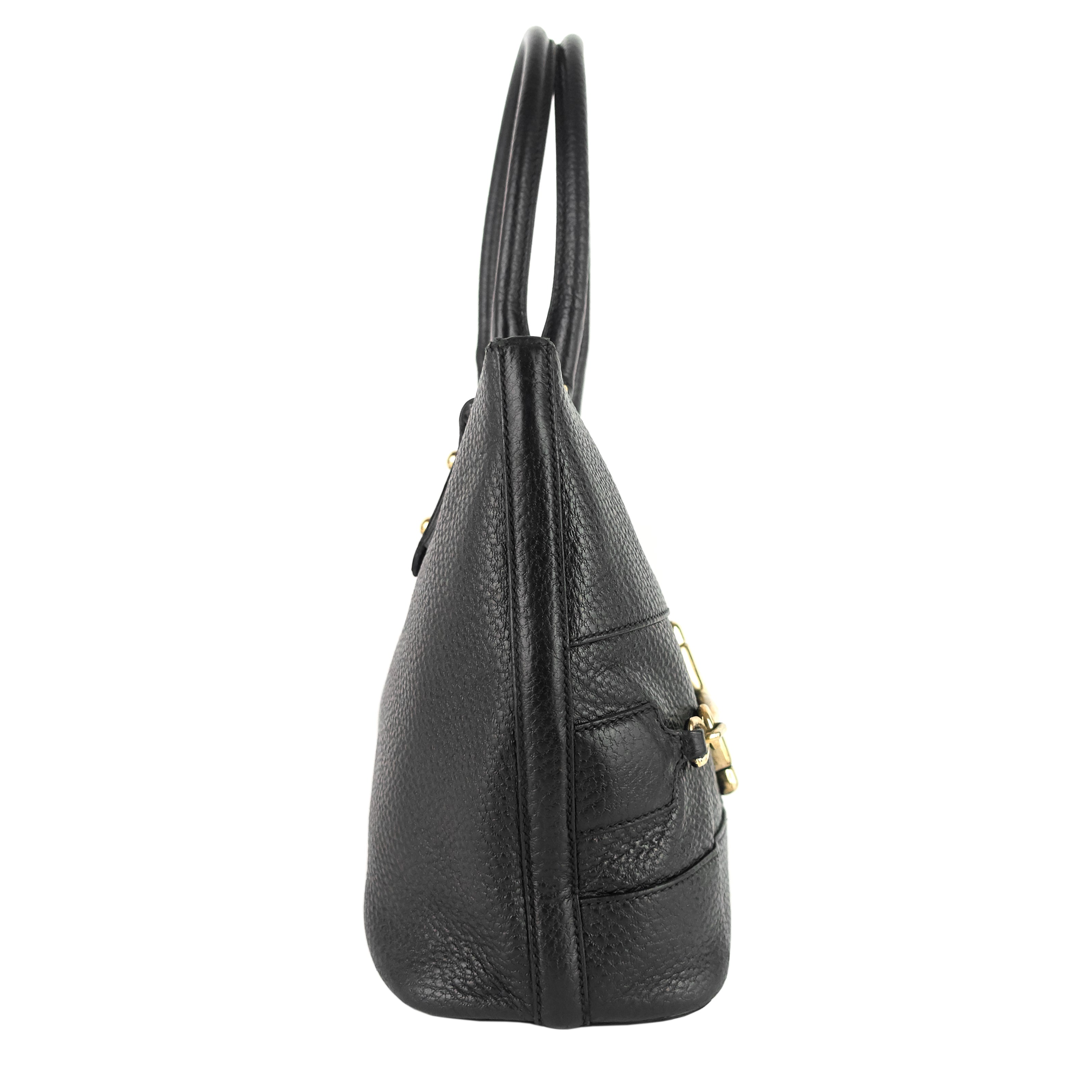 Gucci Half Horsebit Hasler Leather Bag