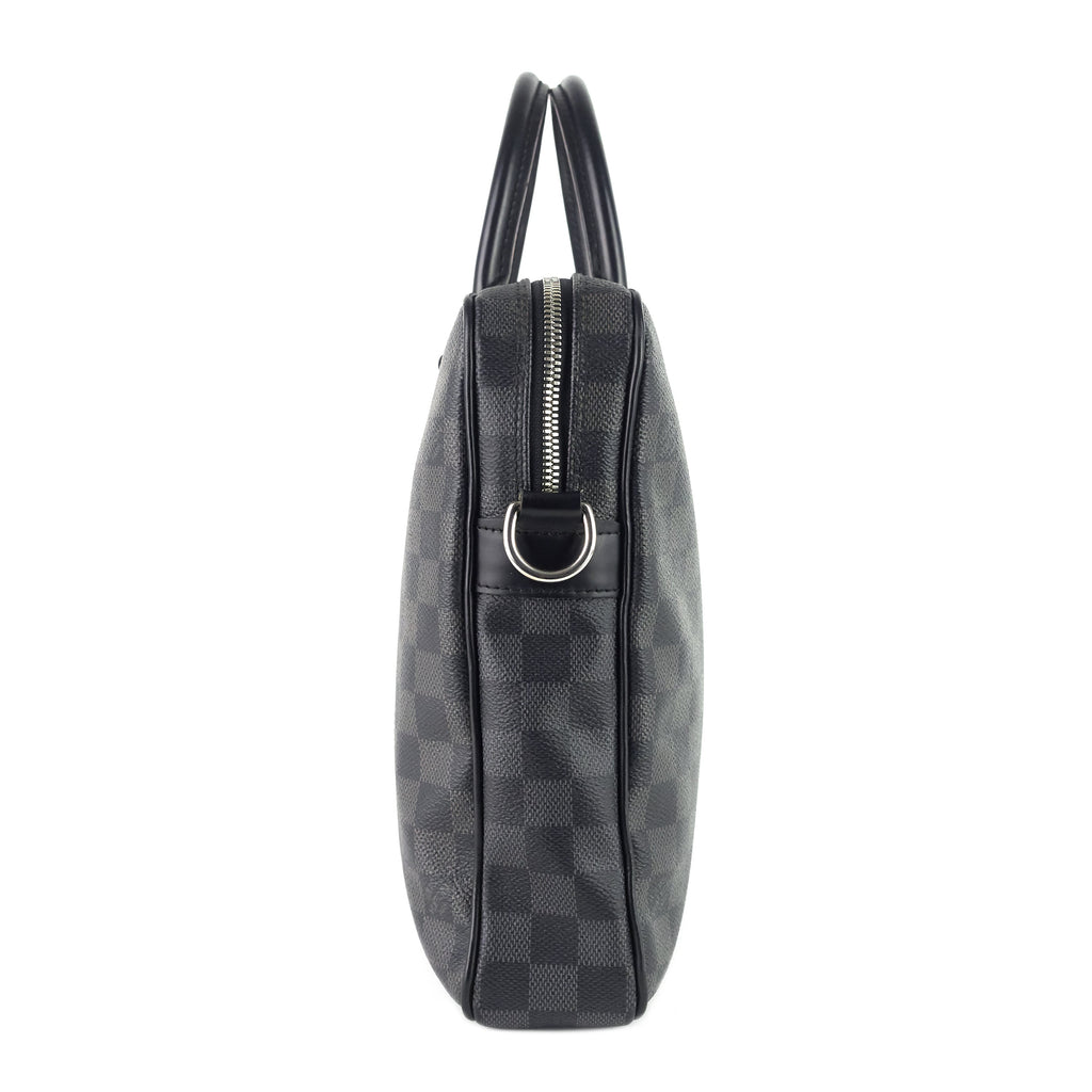 Louis Vuitto Porte-Documents Voyage PM Damier Graphite Canvas Briefcase Bag