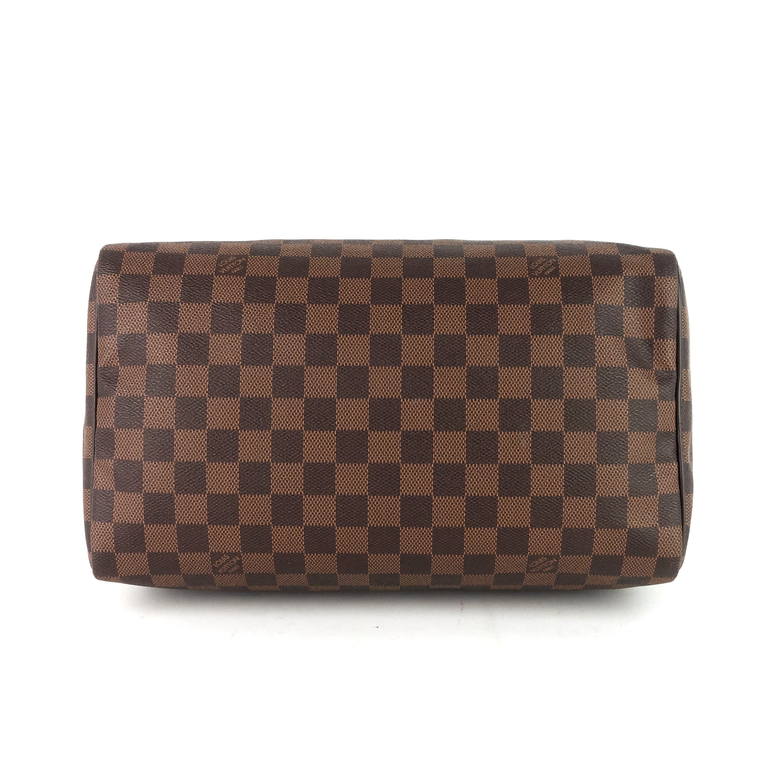 Louis Vuitto Speedy 30 Damier Ebene Canvas Bag