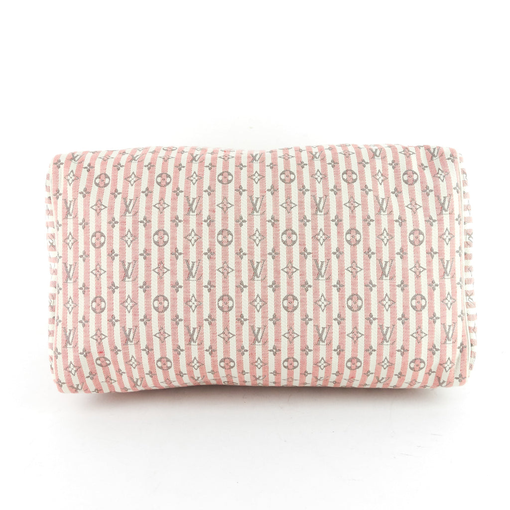 Louis Vuitto Speedy 30 Mini Lin Croisette Canvas Bag