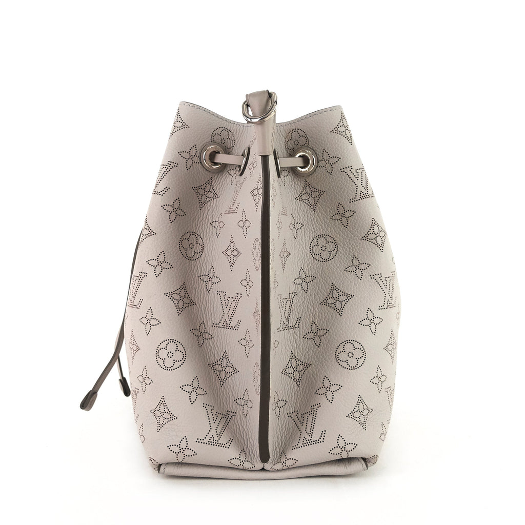Louis Vuitto Muria Mahina Leather Hobo Bag