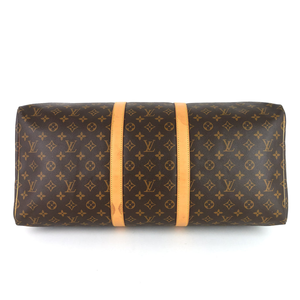 Louis Vuitto Keepall 55 Monogram Canvas Bag