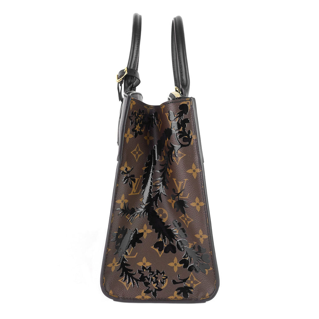 Louis Vuitto City Steamer MM Monogram Blossom Canvas Bag