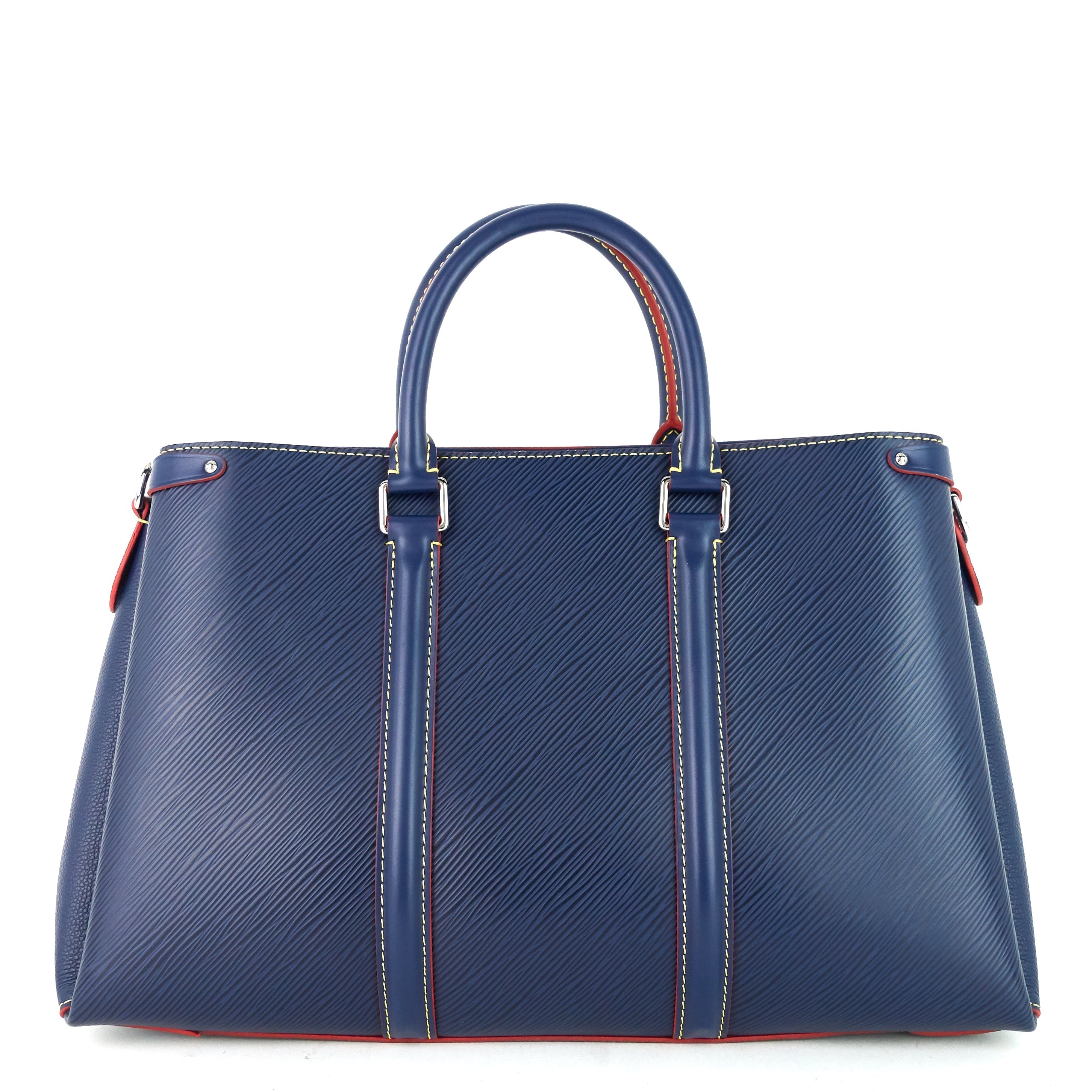 Louis Vuitto Soufflot MM Epi Leather Handbag